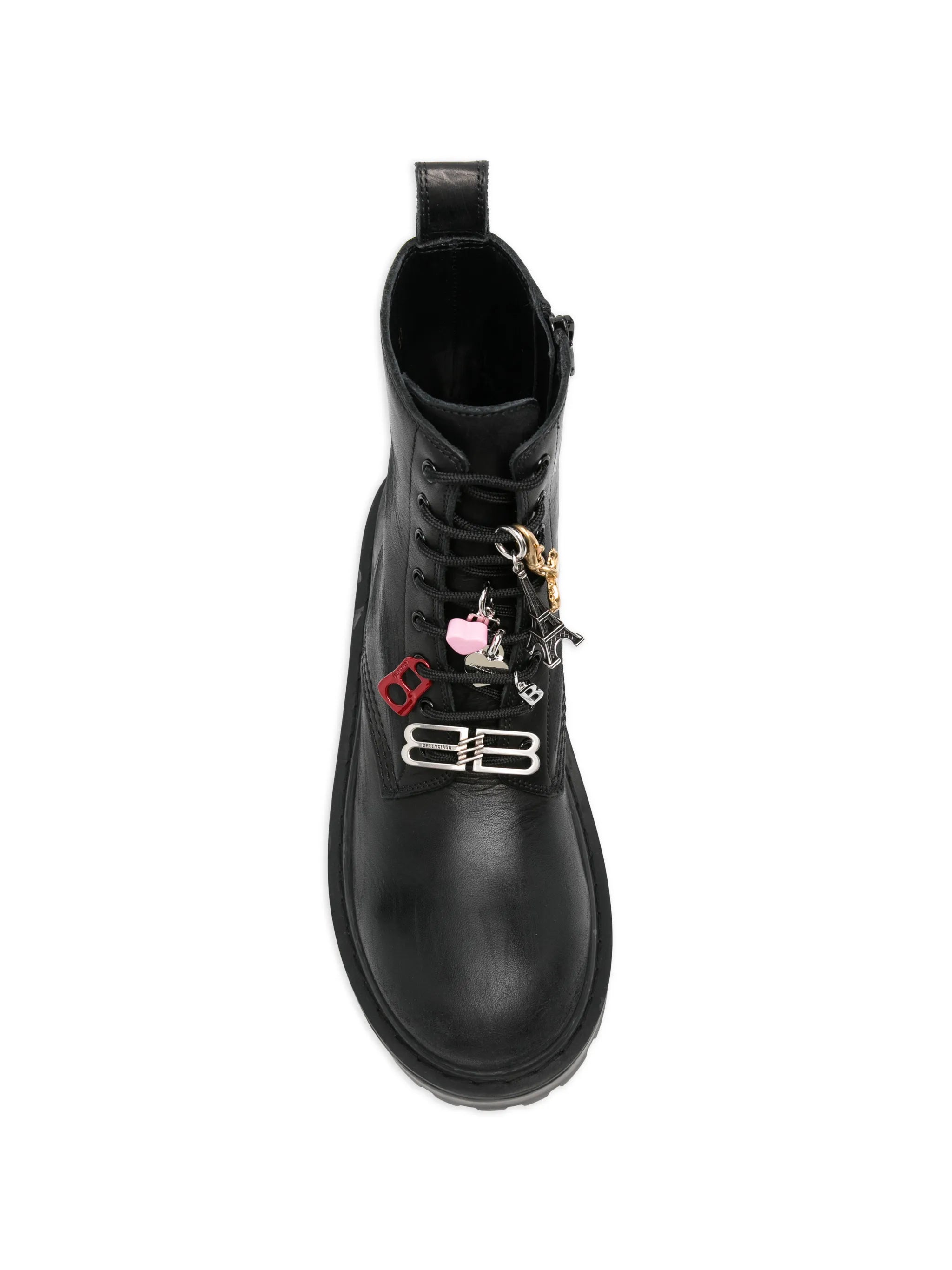 Balenciaga Balenciaga Charm-detail Platform Boots, view 2