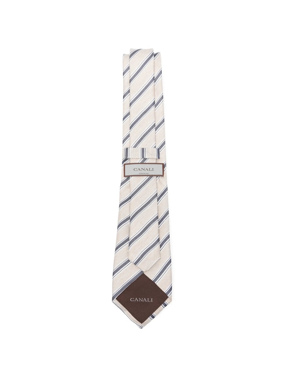 Canali Canali Striped Tie, view 3