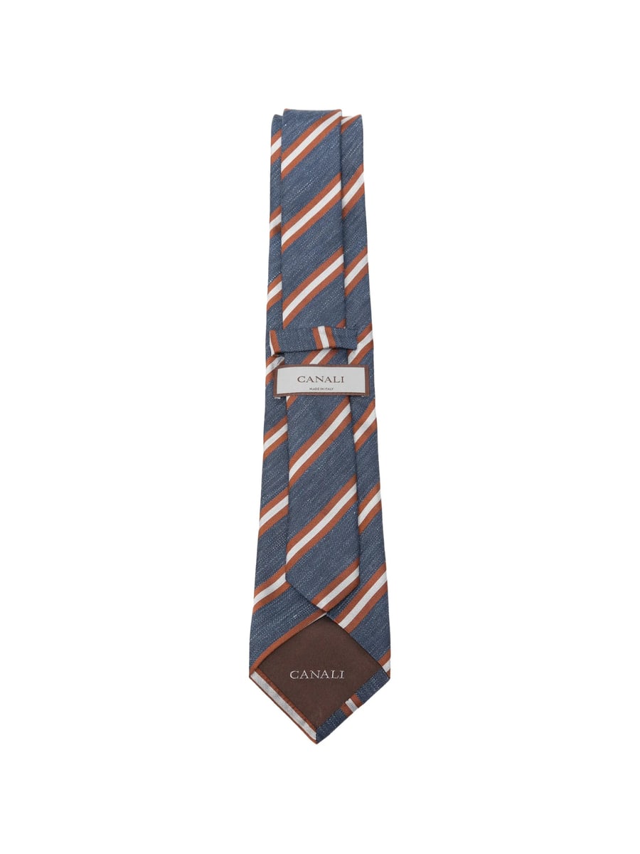 Canali Canali Striped Tie, view 3