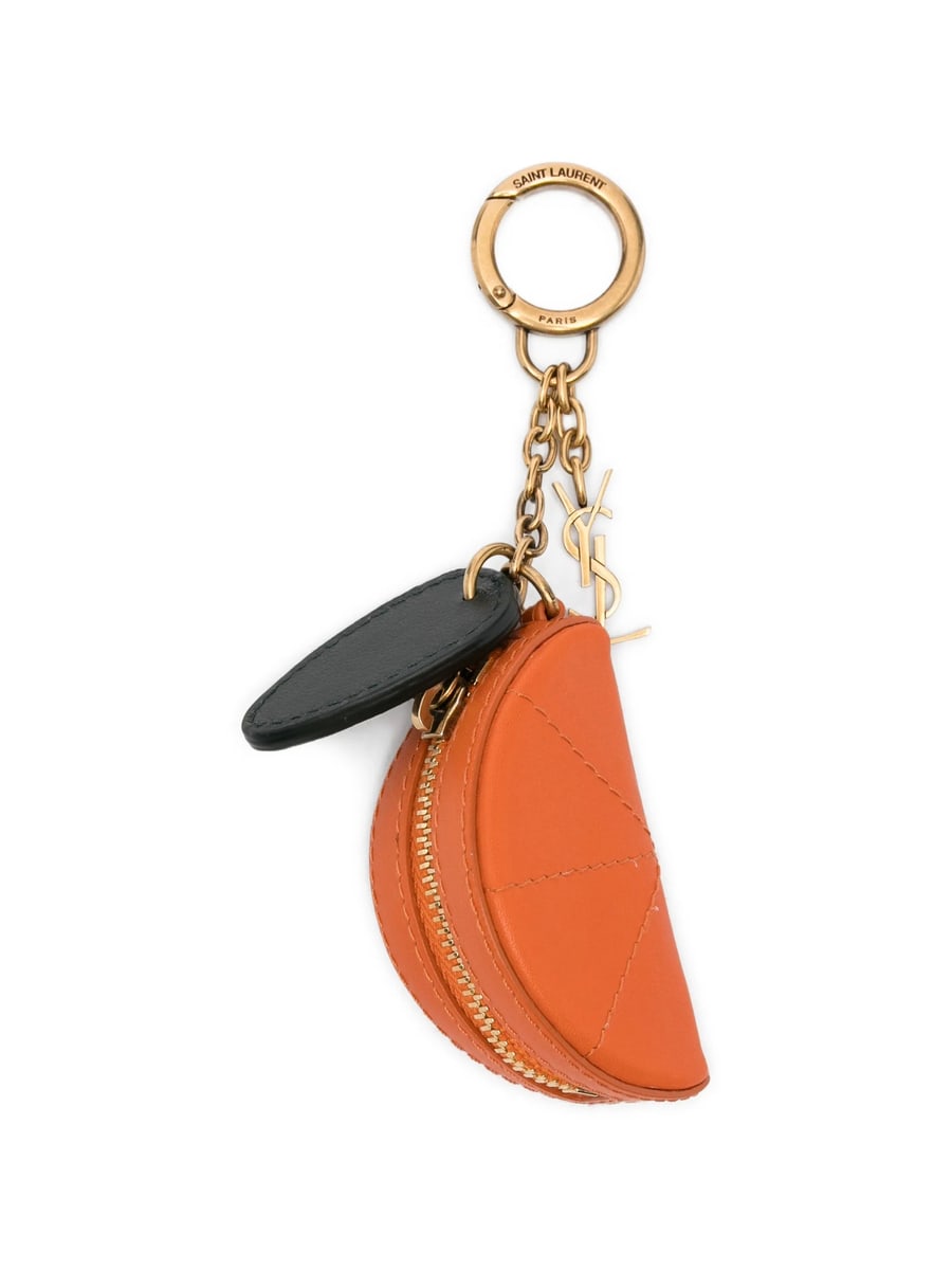 Saint Laurent Saint Laurent Zip-detail Keyring
