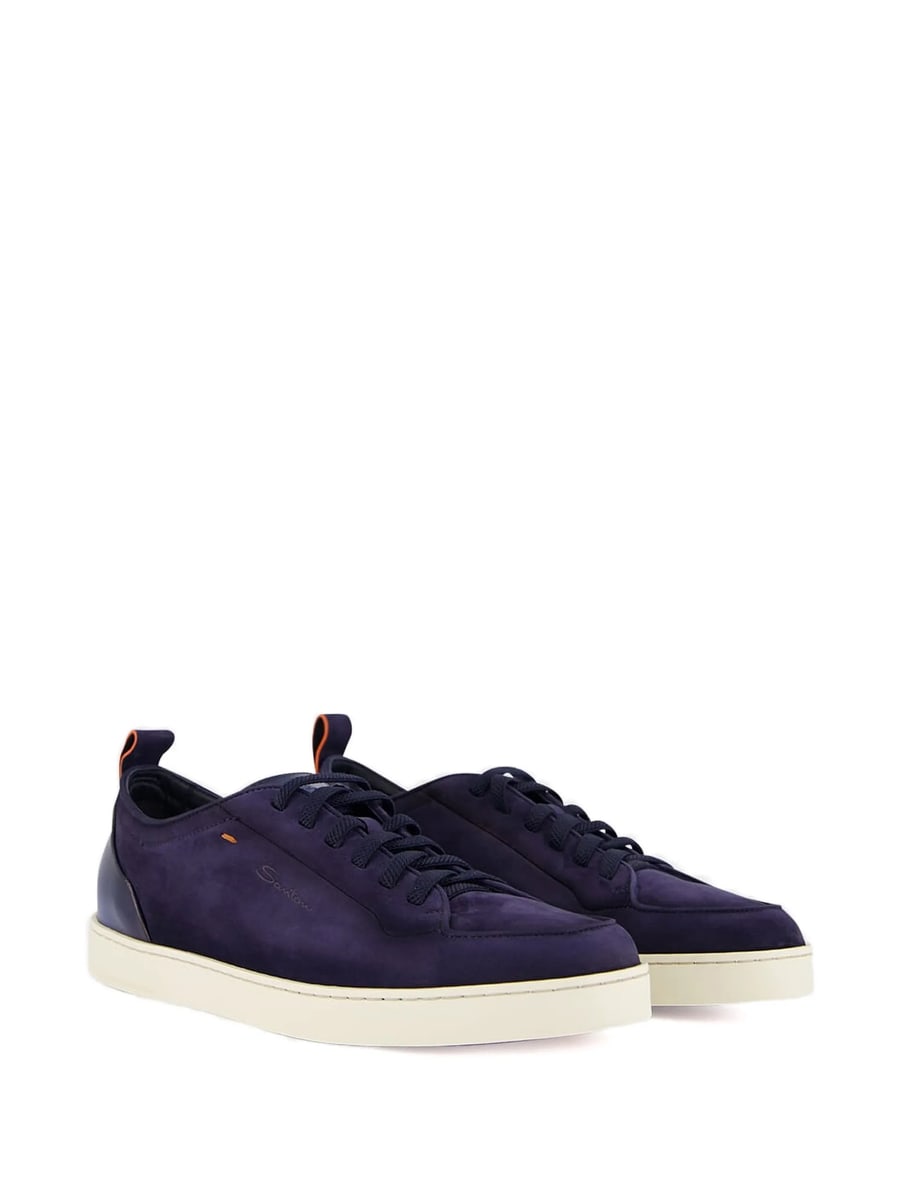 Santoni Santoni Leather Sneakers, view 2