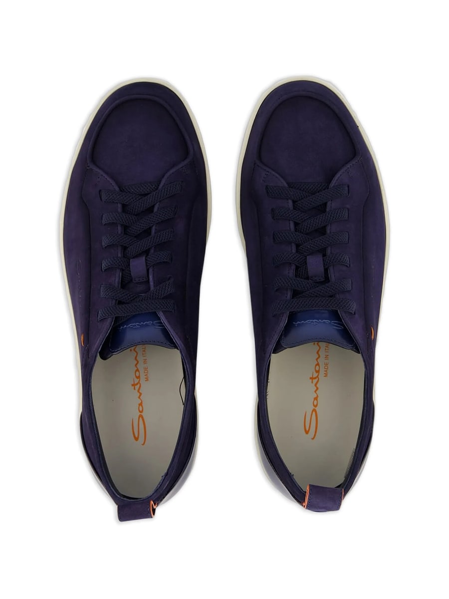 Santoni Santoni Leather Sneakers, view 4