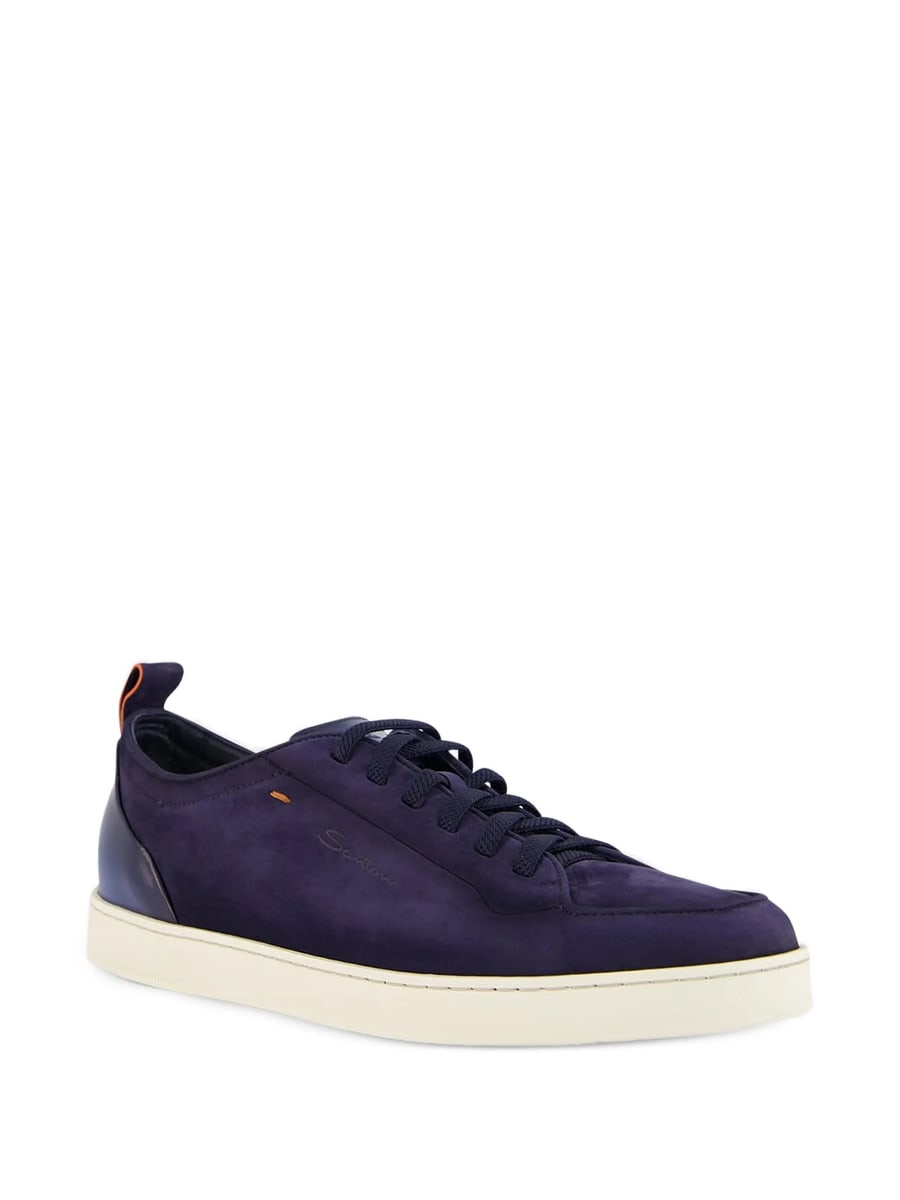 Santoni Santoni Leather Sneakers, view 5