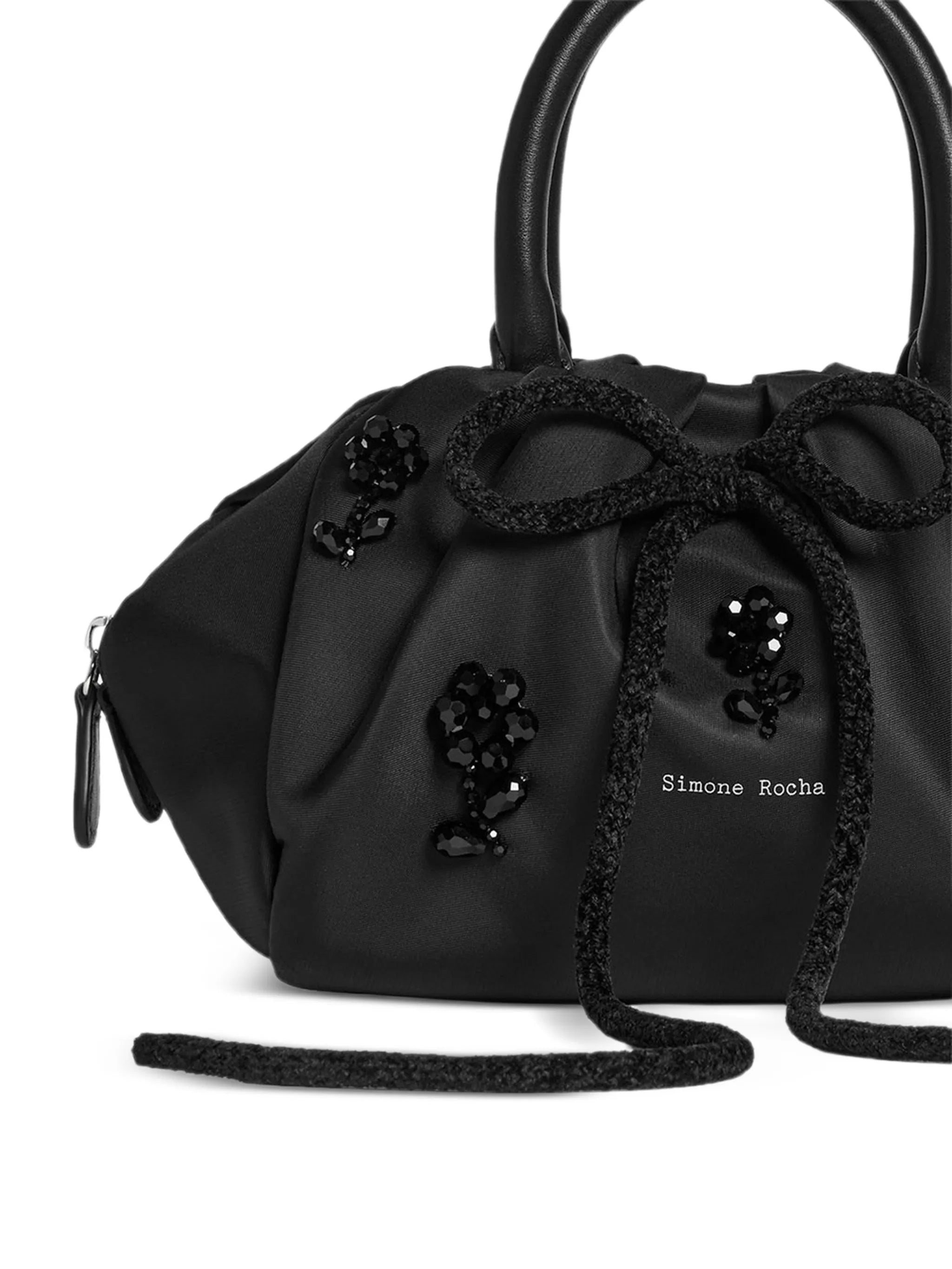 Simone Rocha Simone Rocha Floral-appliqué Tote Bag, view 2
