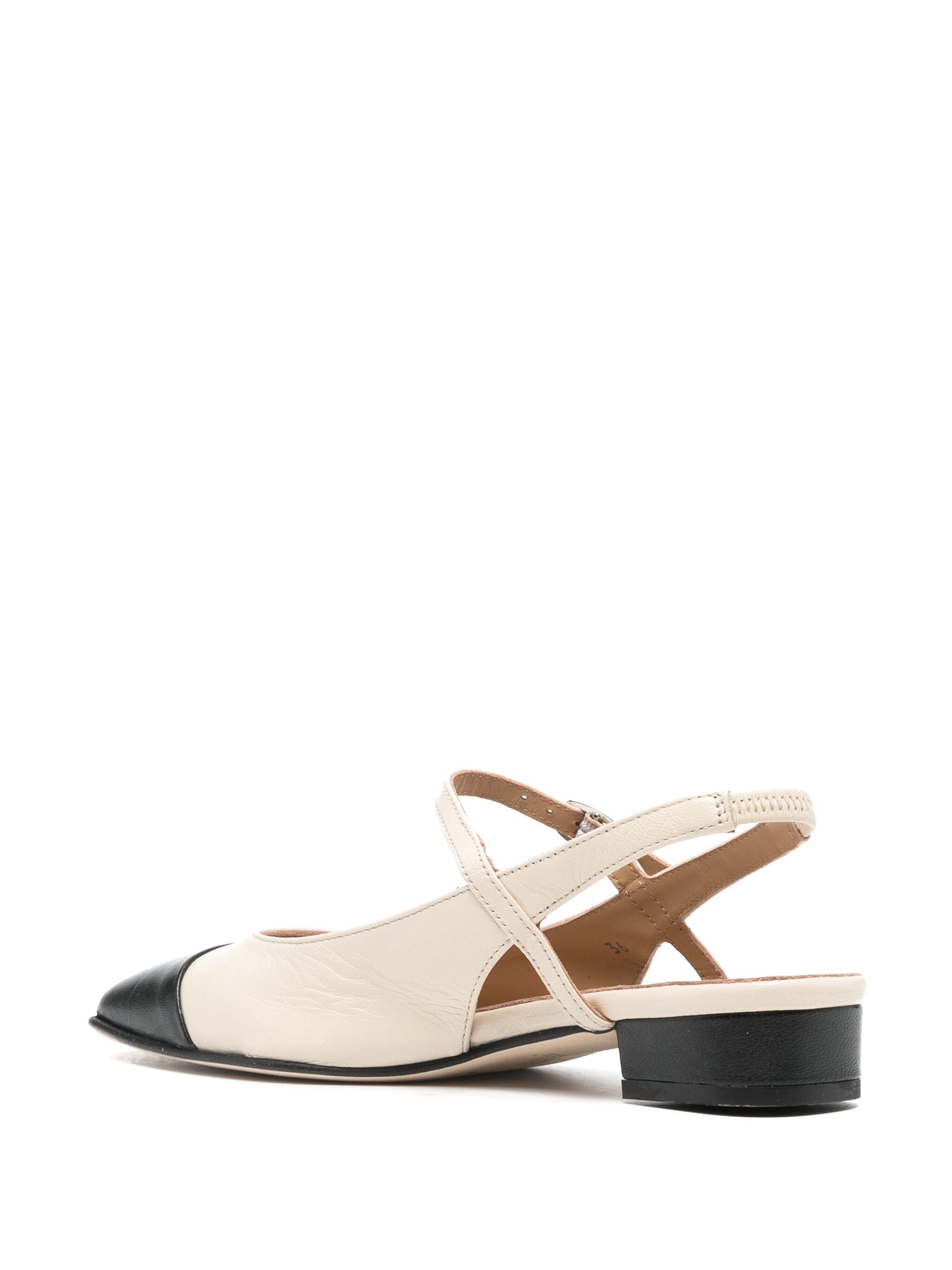 Carel Paris Carel Paris Oceano Slingback Toe Ballet Sandals, view 2