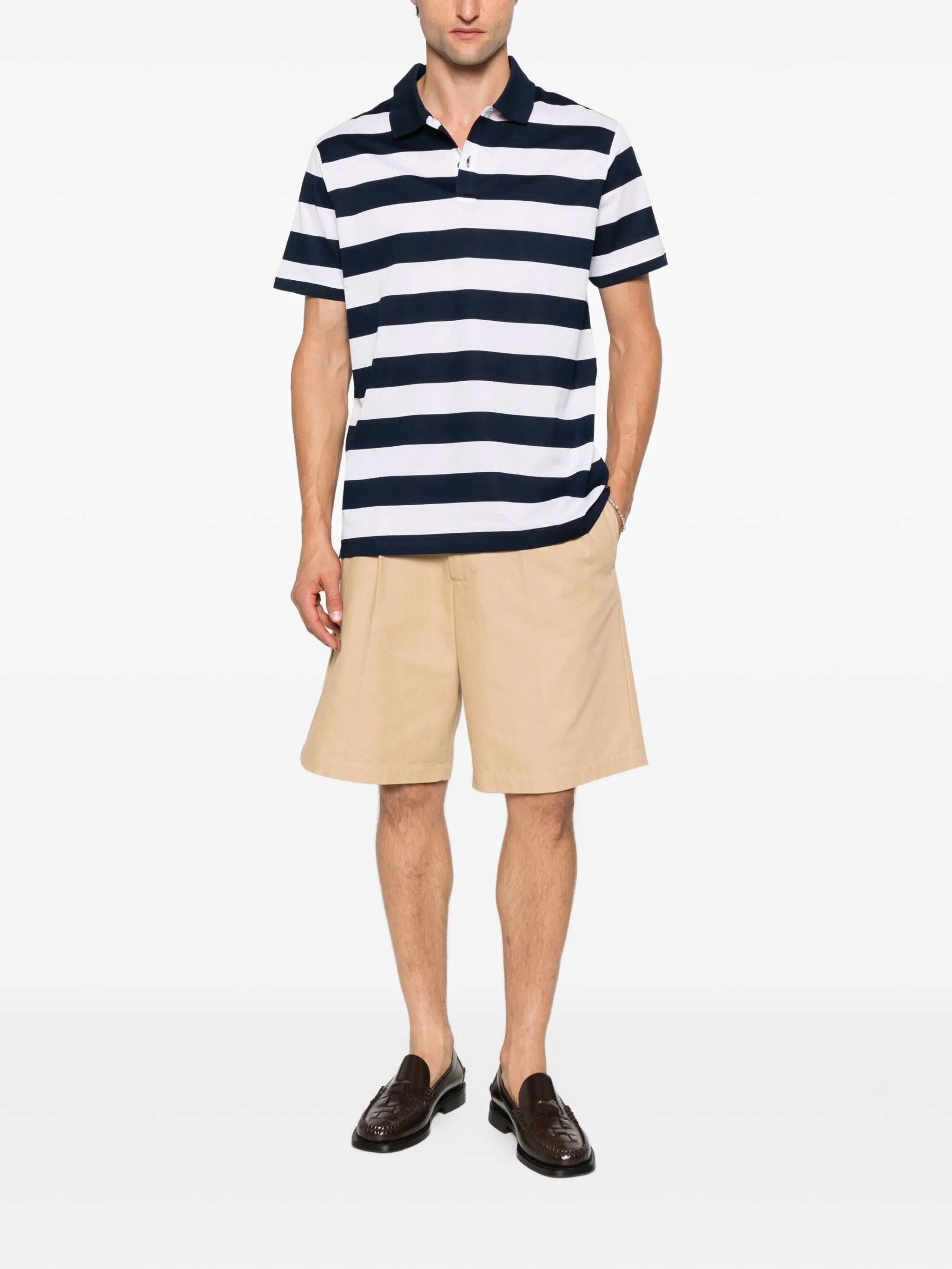 Paul & Shark Paul & Shark Striped Polo Shirt, view 2