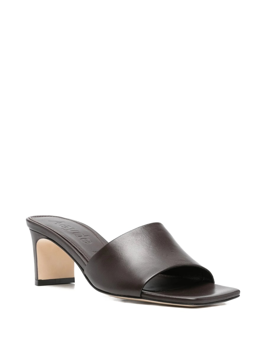 Aeyde Aeyde Jessie Square-toe Sandals, view 3