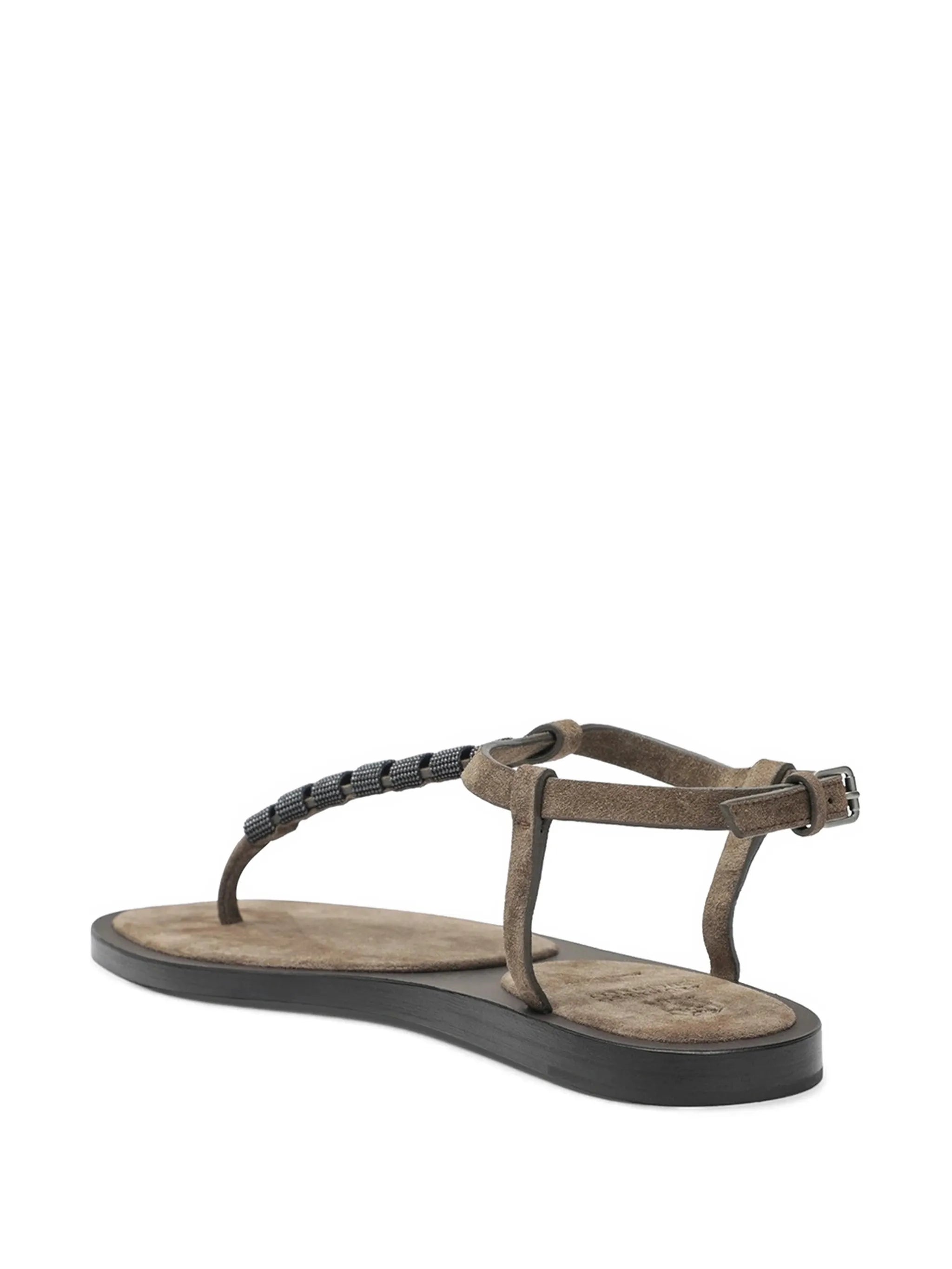Brunello Cucinelli Brunello Cucinelli Beaded-strap Sandals, view 2