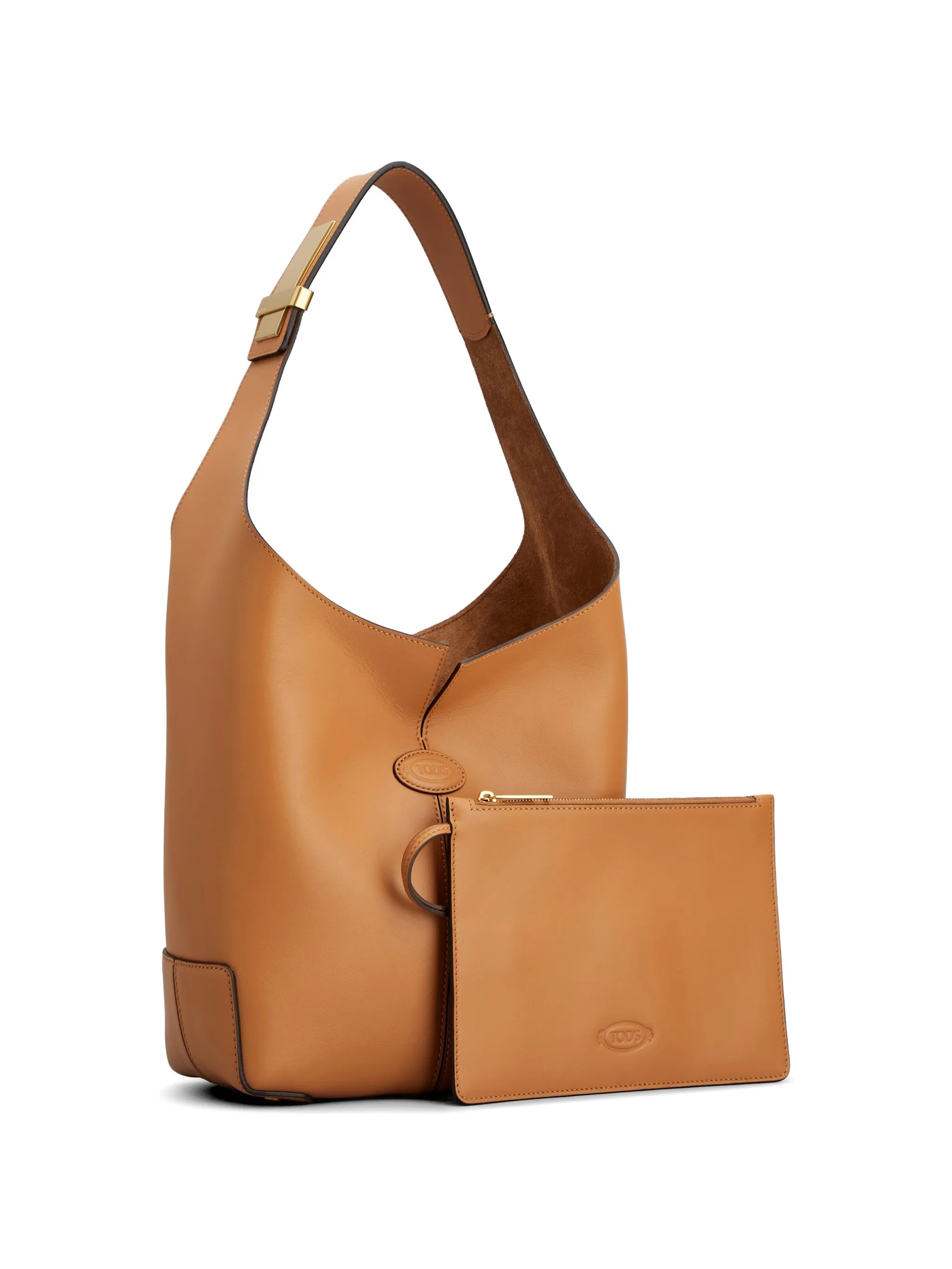 Tod's Tod's Small Folio Leather Shoulder Bag, view 2