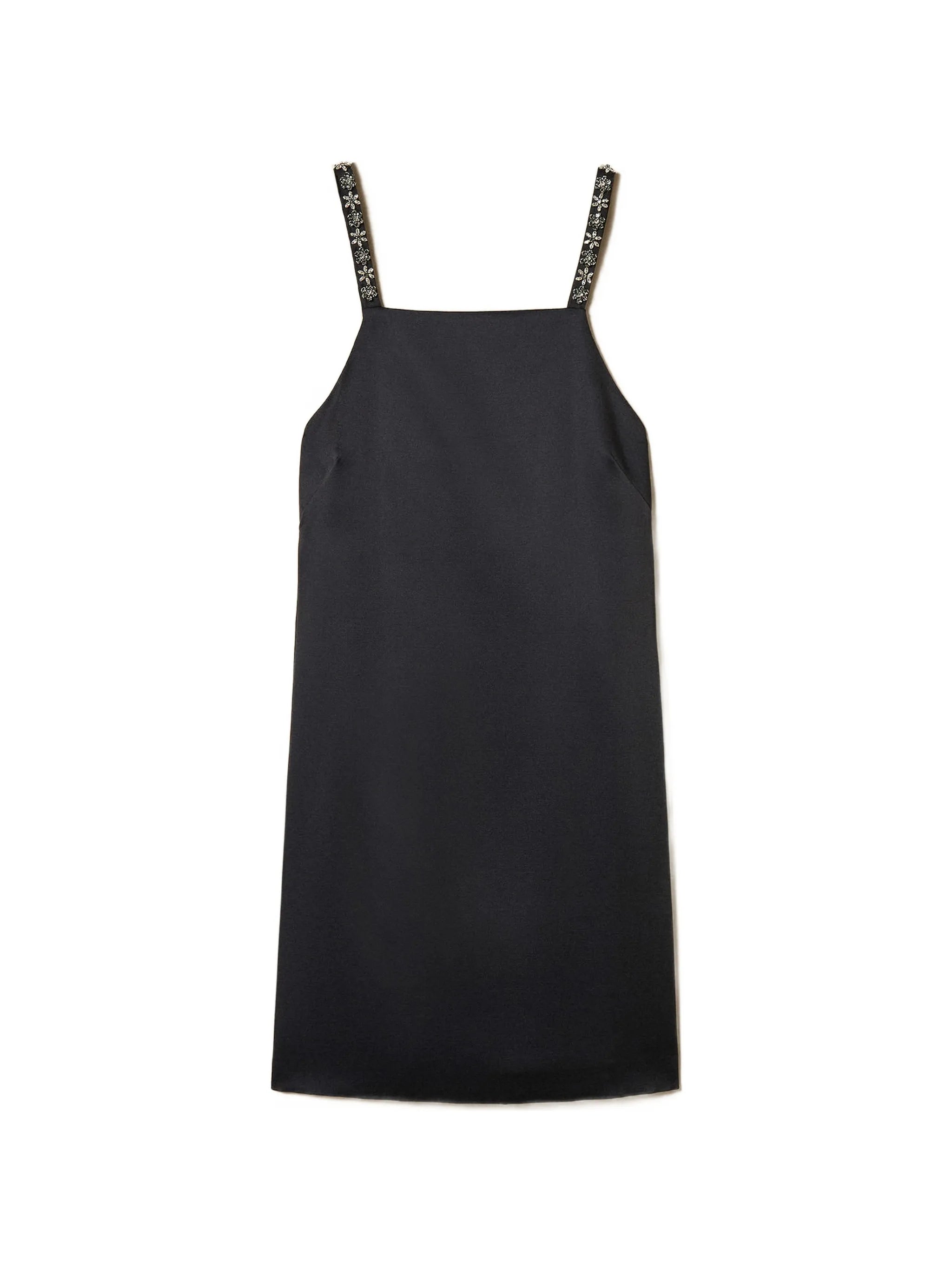 Twinset Twinset Embroidery Duchess-satin Mini Dress
