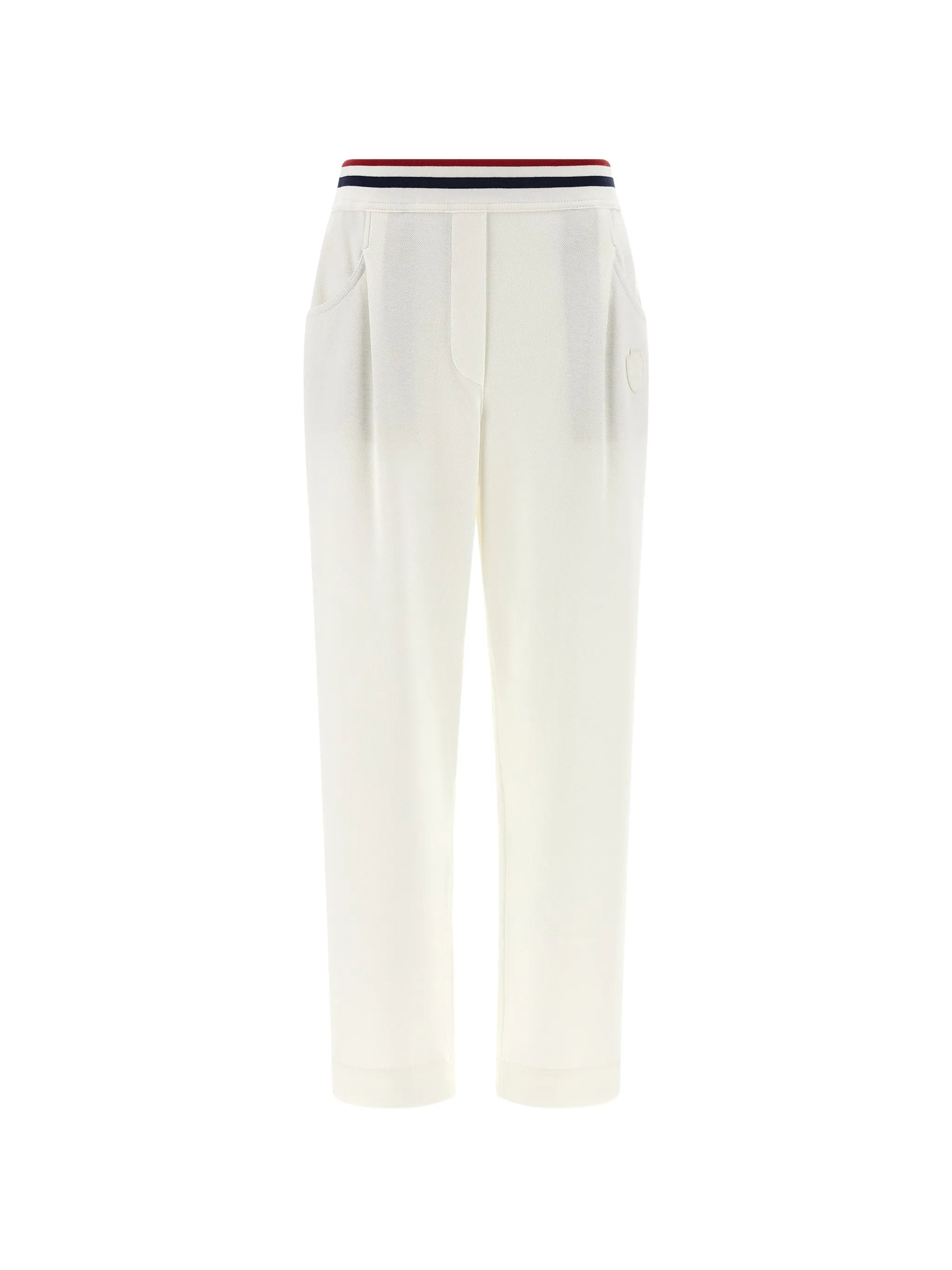 Brunello Cucinelli Brunello Cucinelli Tricolour Elastic Band Joggers