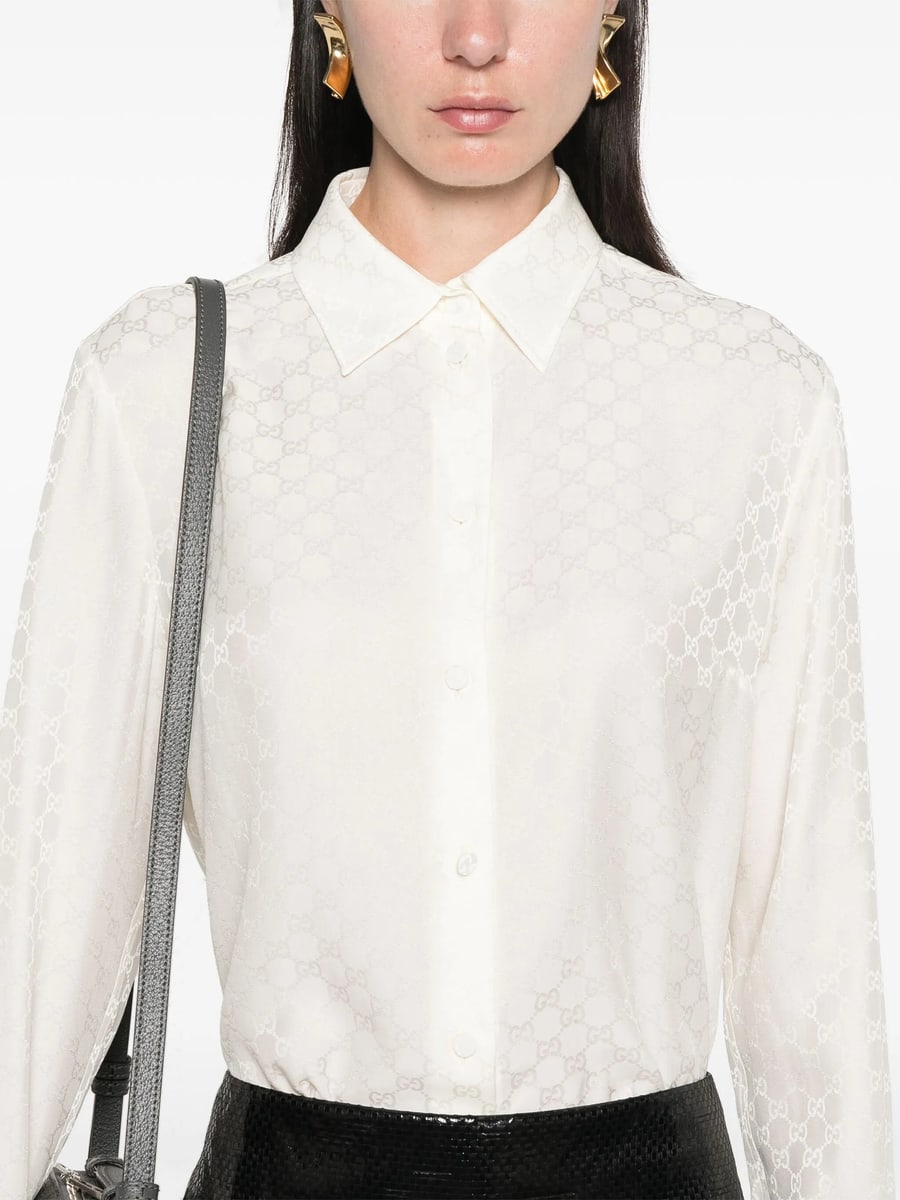 Gucci Gucci GG Silk Shirt, view 3
