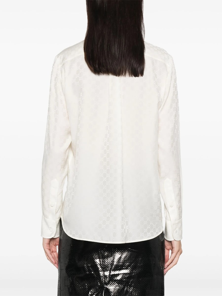 Gucci Gucci GG Silk Shirt, view 4