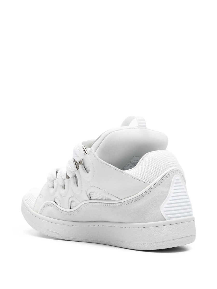 Lanvin Lanvin Calf Leather Sneakers, view 4