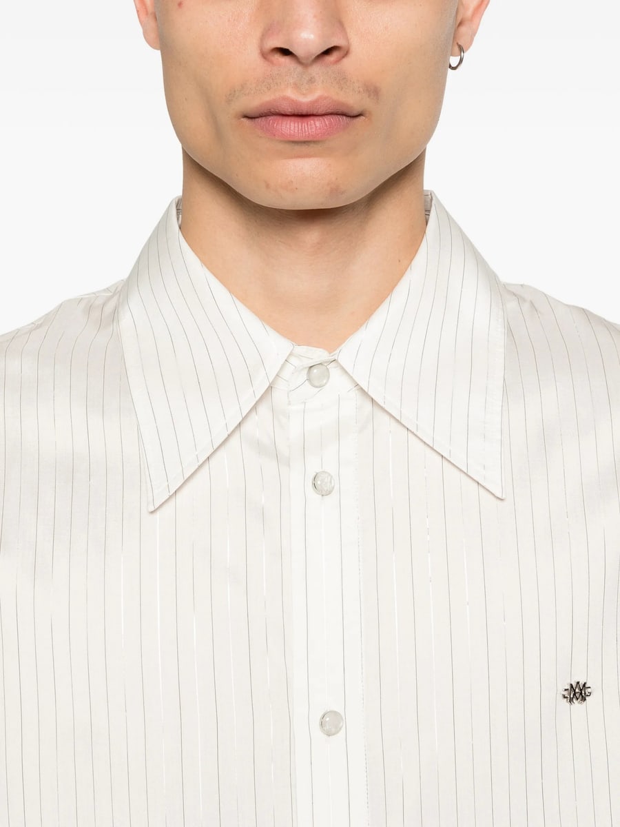 Amiri Amiri Striped Button Shirt, view 2