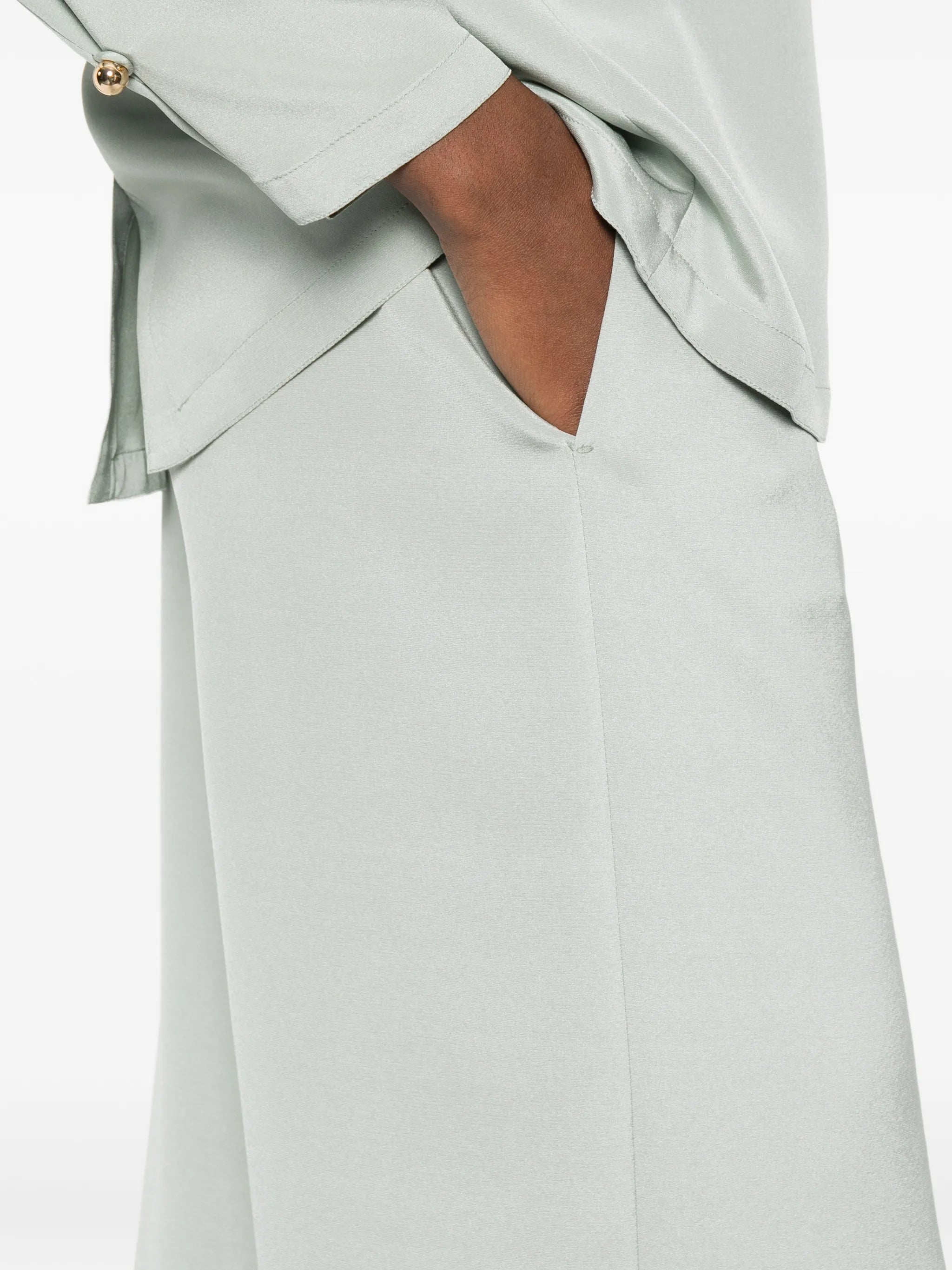 Max Mara Max Mara Wide-leg Cut Palazzo Pants, view 2