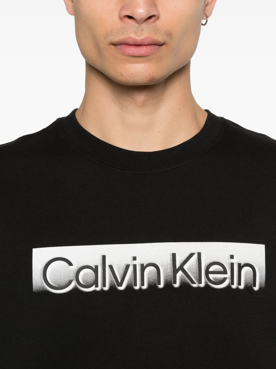 Calvin Klein Calvin Klein Logo Crew Neck Sweater, view 4