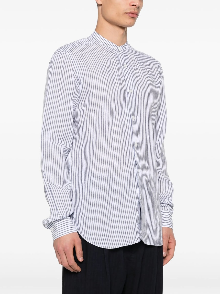 Barba Barba Striped Shirt, view 5