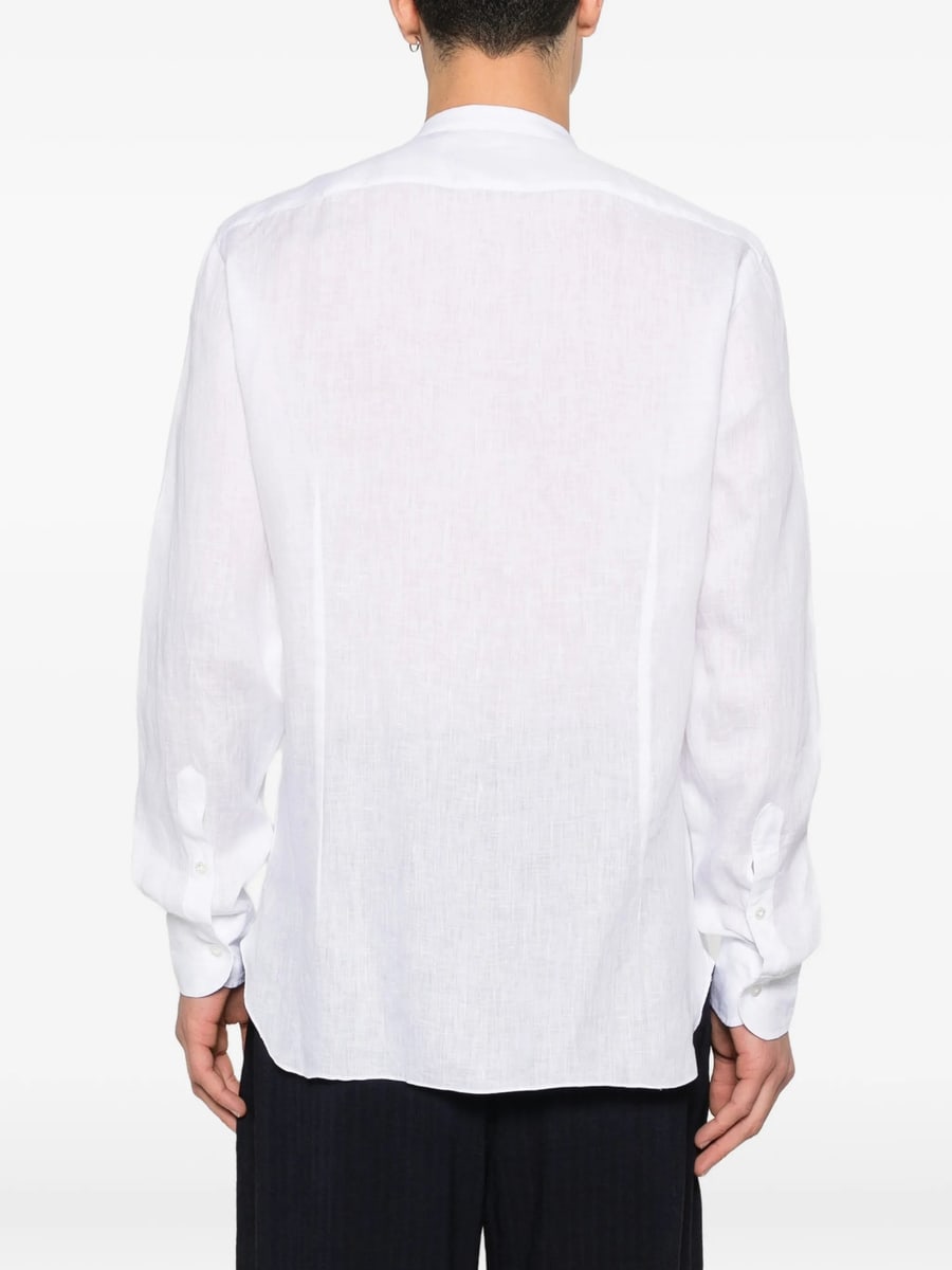 Barba Barba Band-collar Shirt, view 3