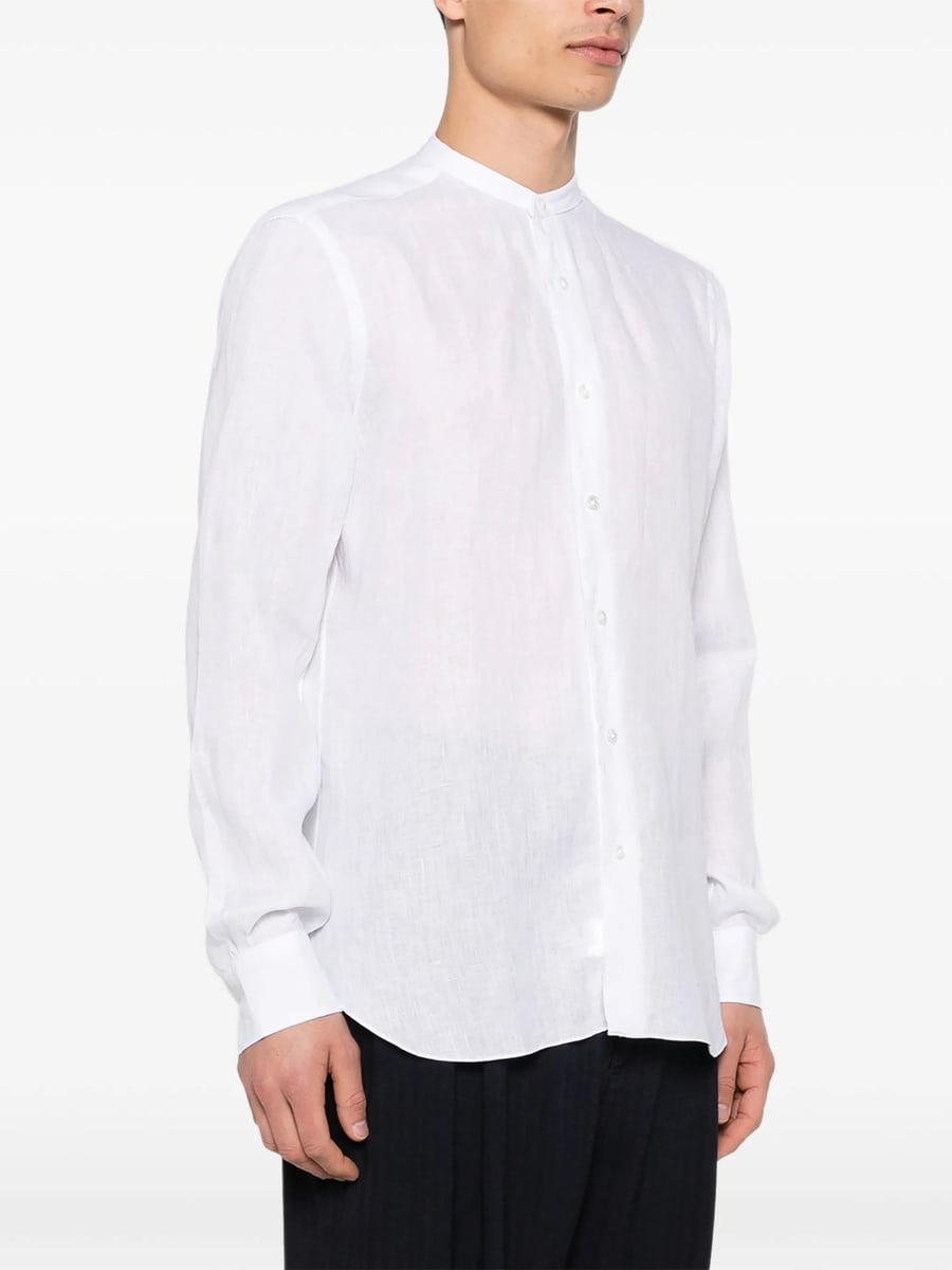 Barba Barba Band-collar Shirt, view 5