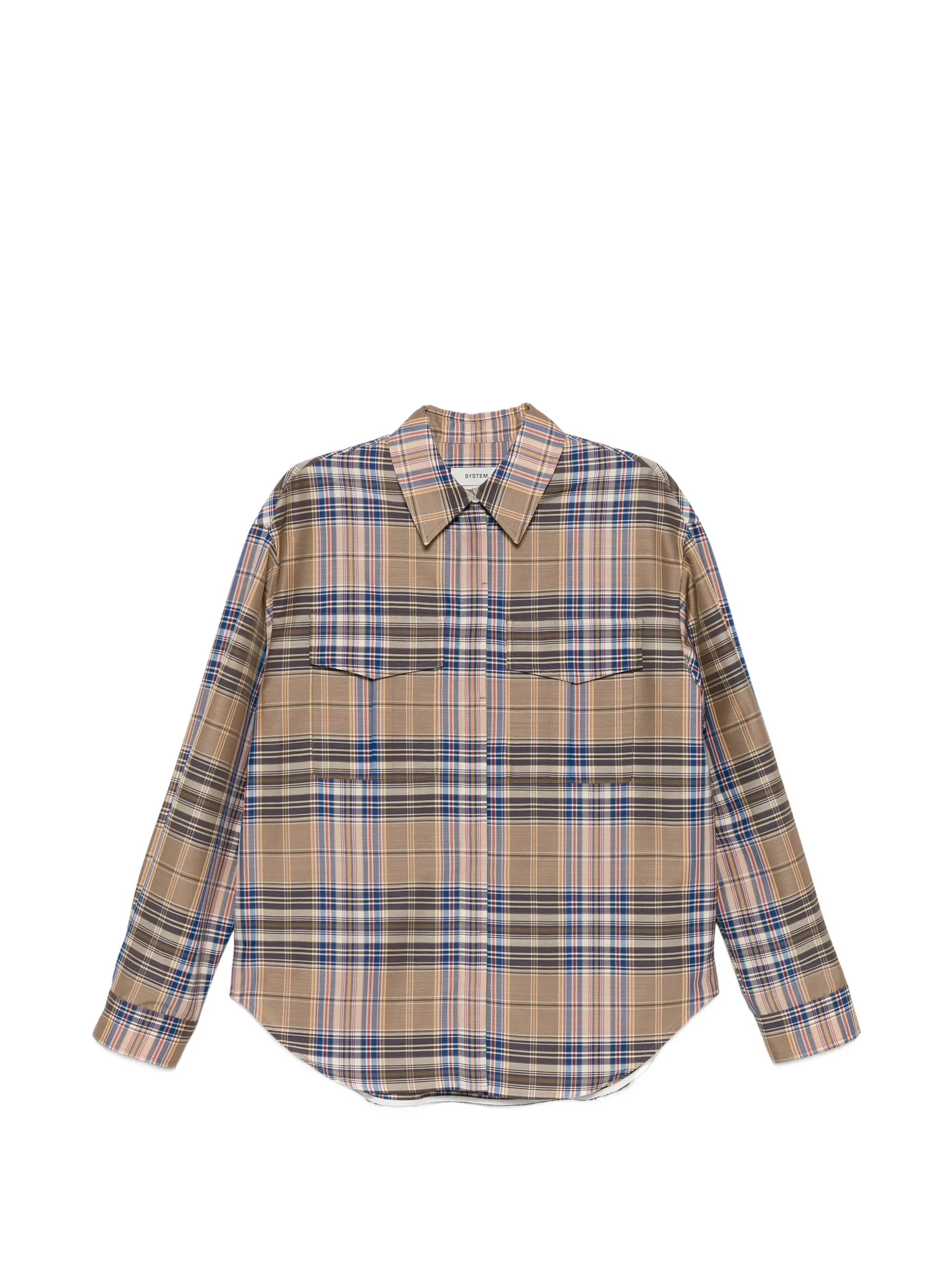 System System Checked Pocket Shirt