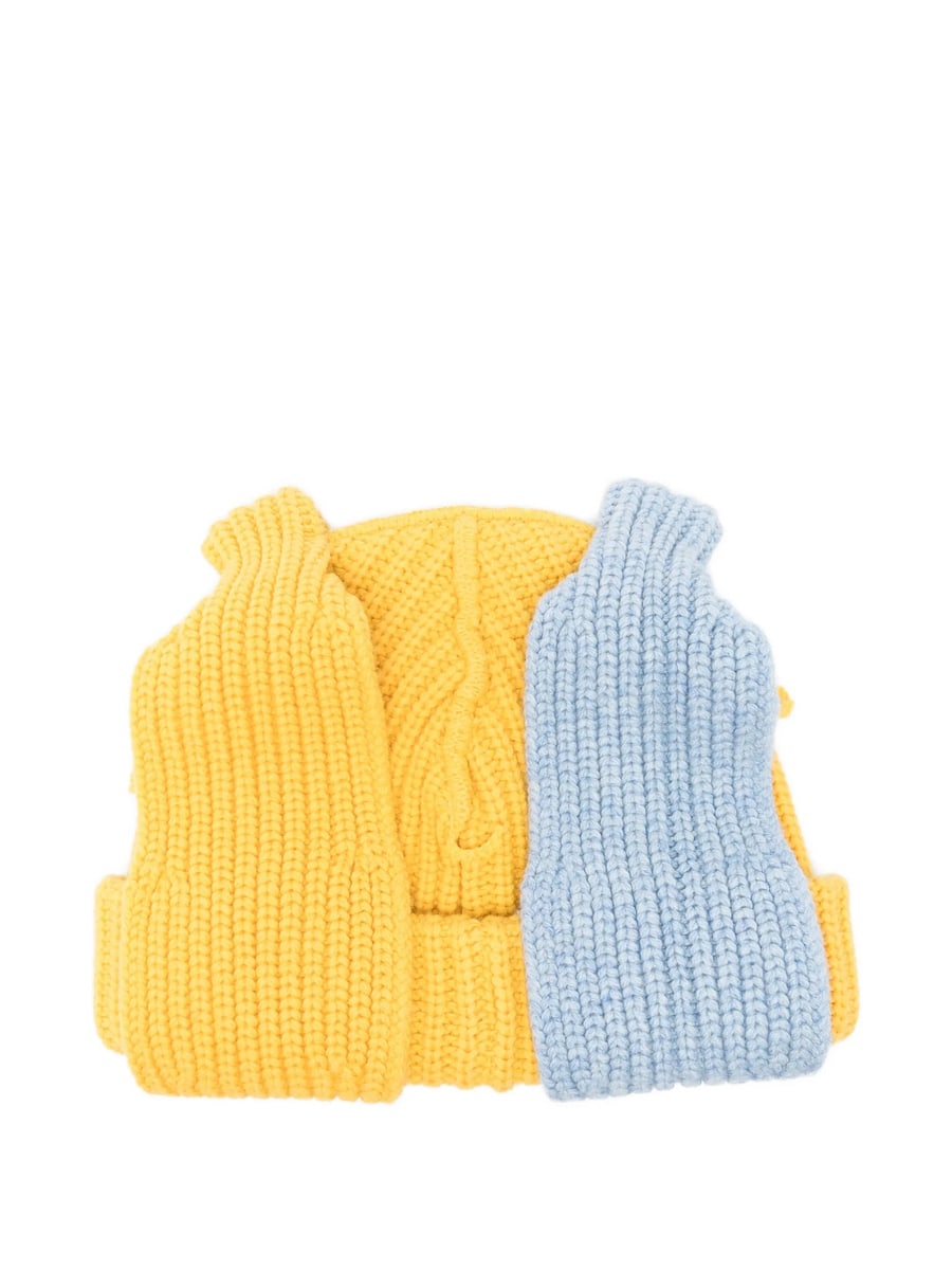 Charles Jeffrey Loverboy Charles Jeffrey Loverboy Chunky Ribbed Beanie Hat, view 2