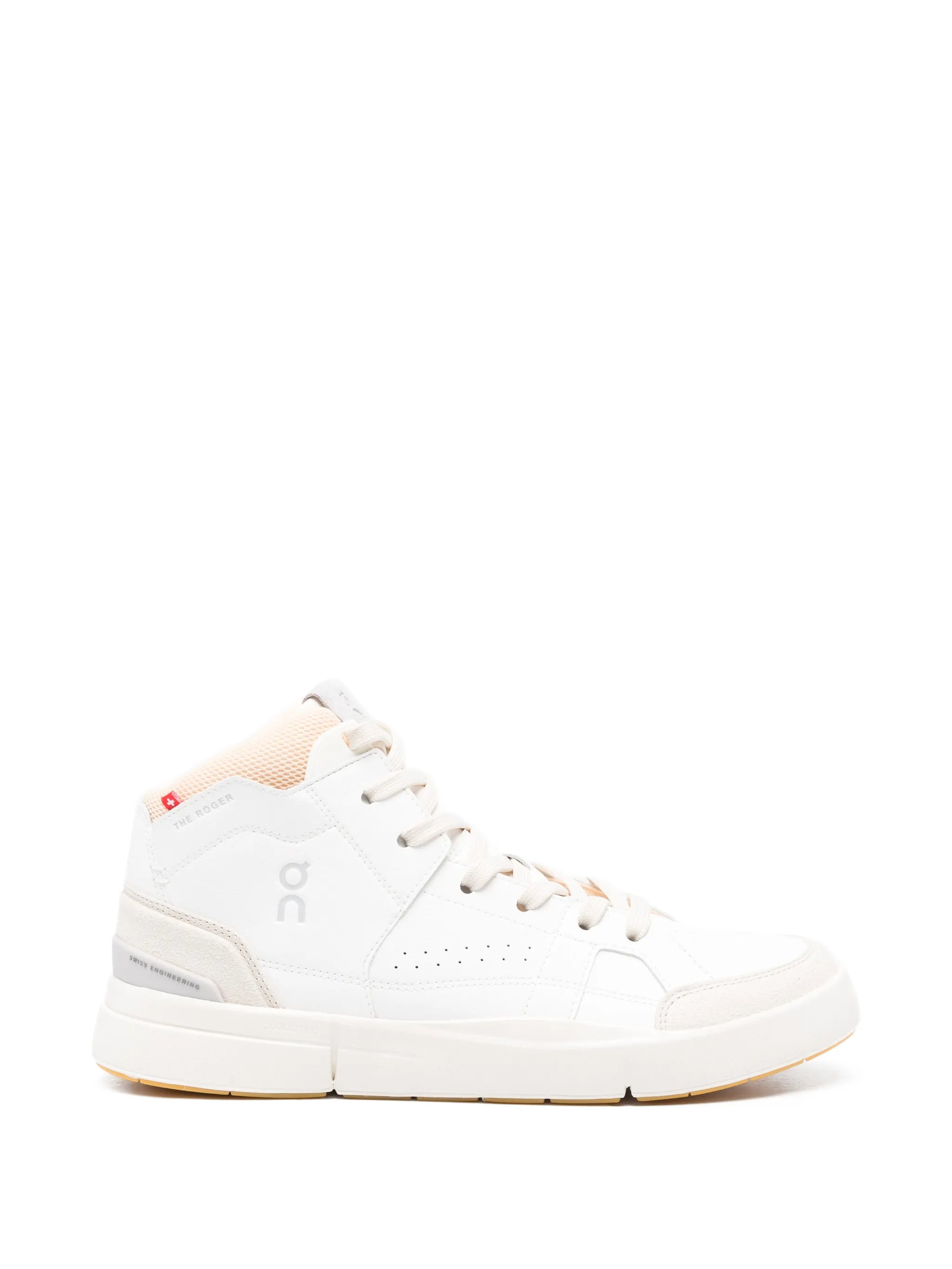 On Running On Running Roger Clubhouse Mid Lace-up Sneakers