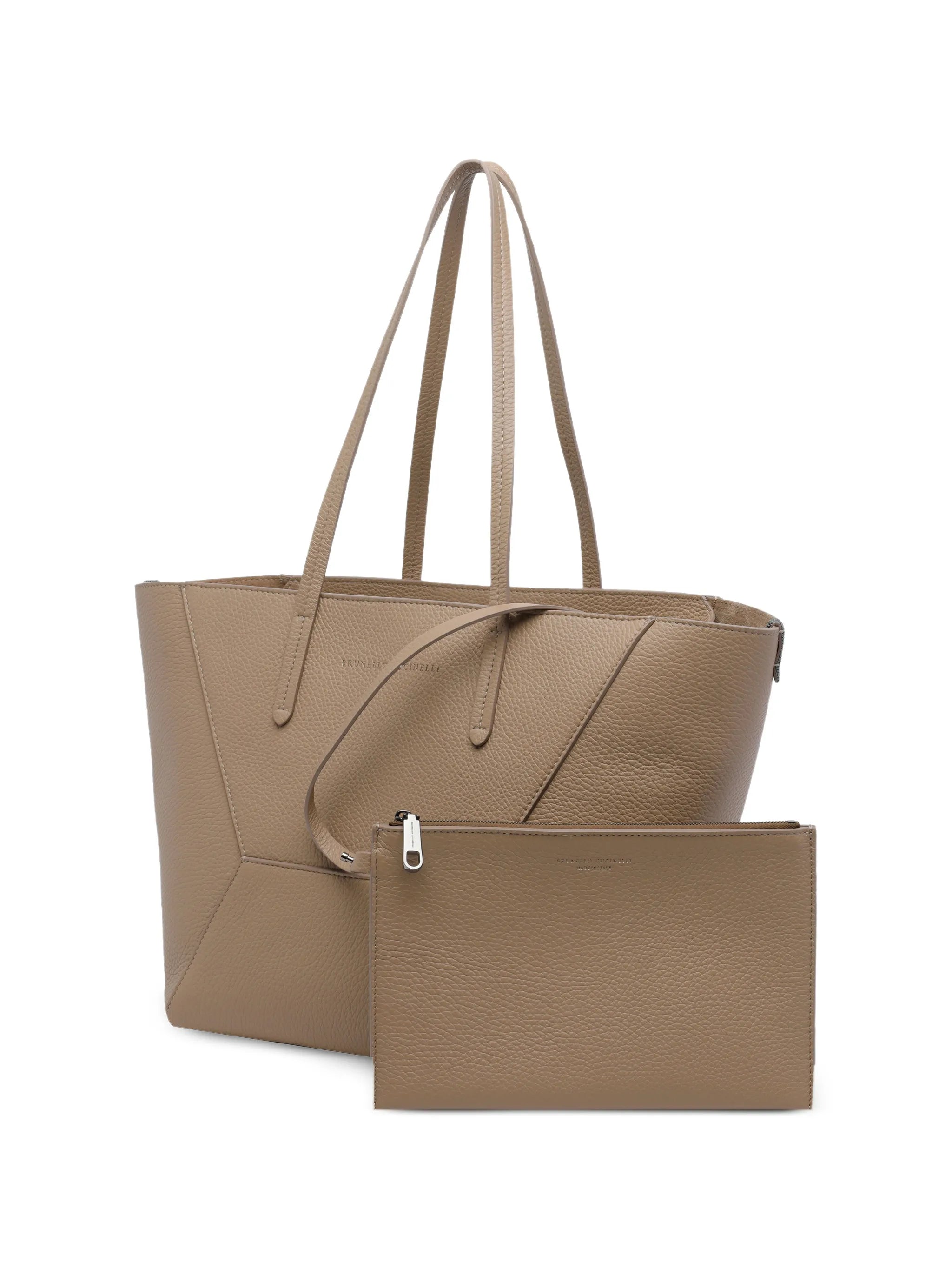 Brunello Cucinelli Brunello Cucinelli Large Bc Duo Tote Bag, view 2