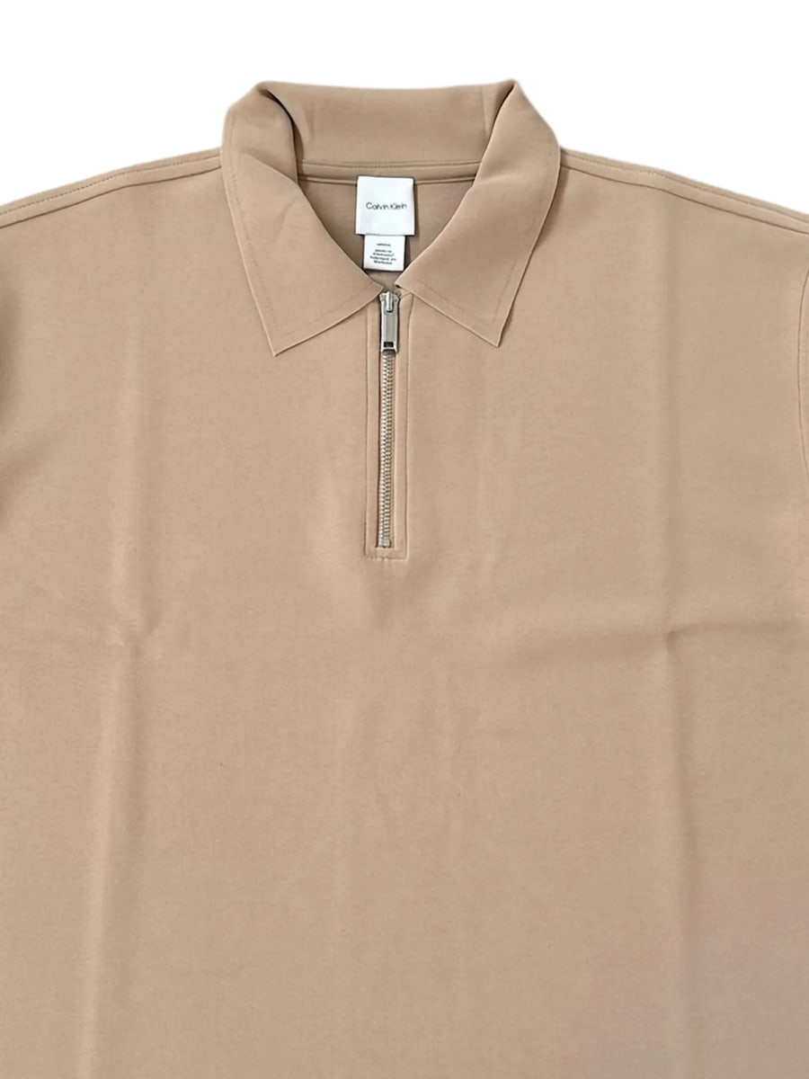 Calvin Klein Calvin Klein Zip-up Polo Top, view 2