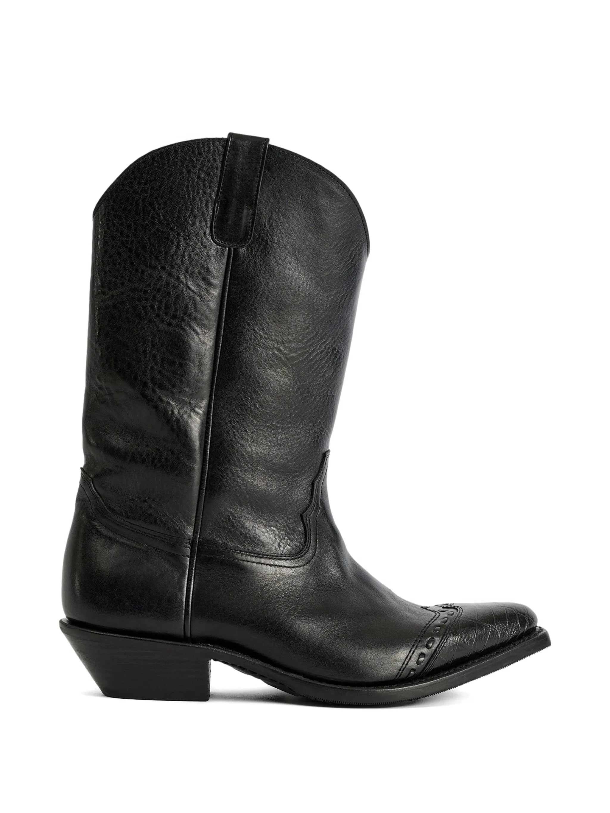 Our Legacy Our Legacy Consultant Pointed-toe Leather Boots