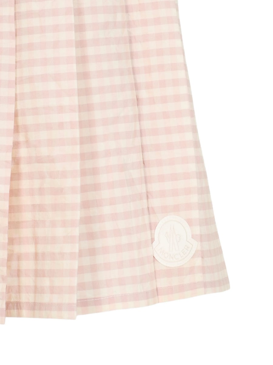 Moncler Moncler Gingham Pleated Skirt, view 2