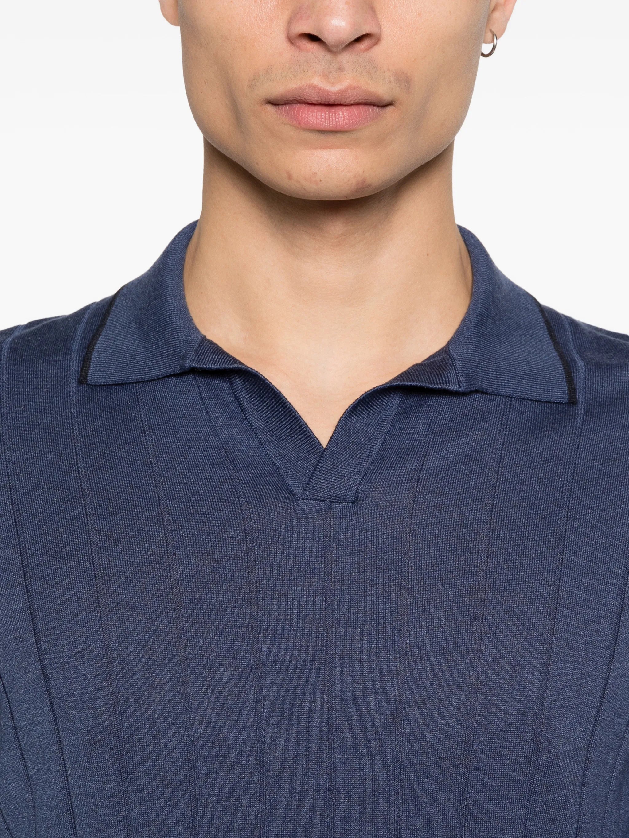 Fileria Fileria Vertical-stripe Short-sleeve T-shirt, view 2