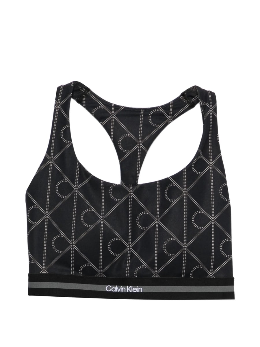 Calvin Klein Sport Calvin Klein Sport Patterned Performance Top