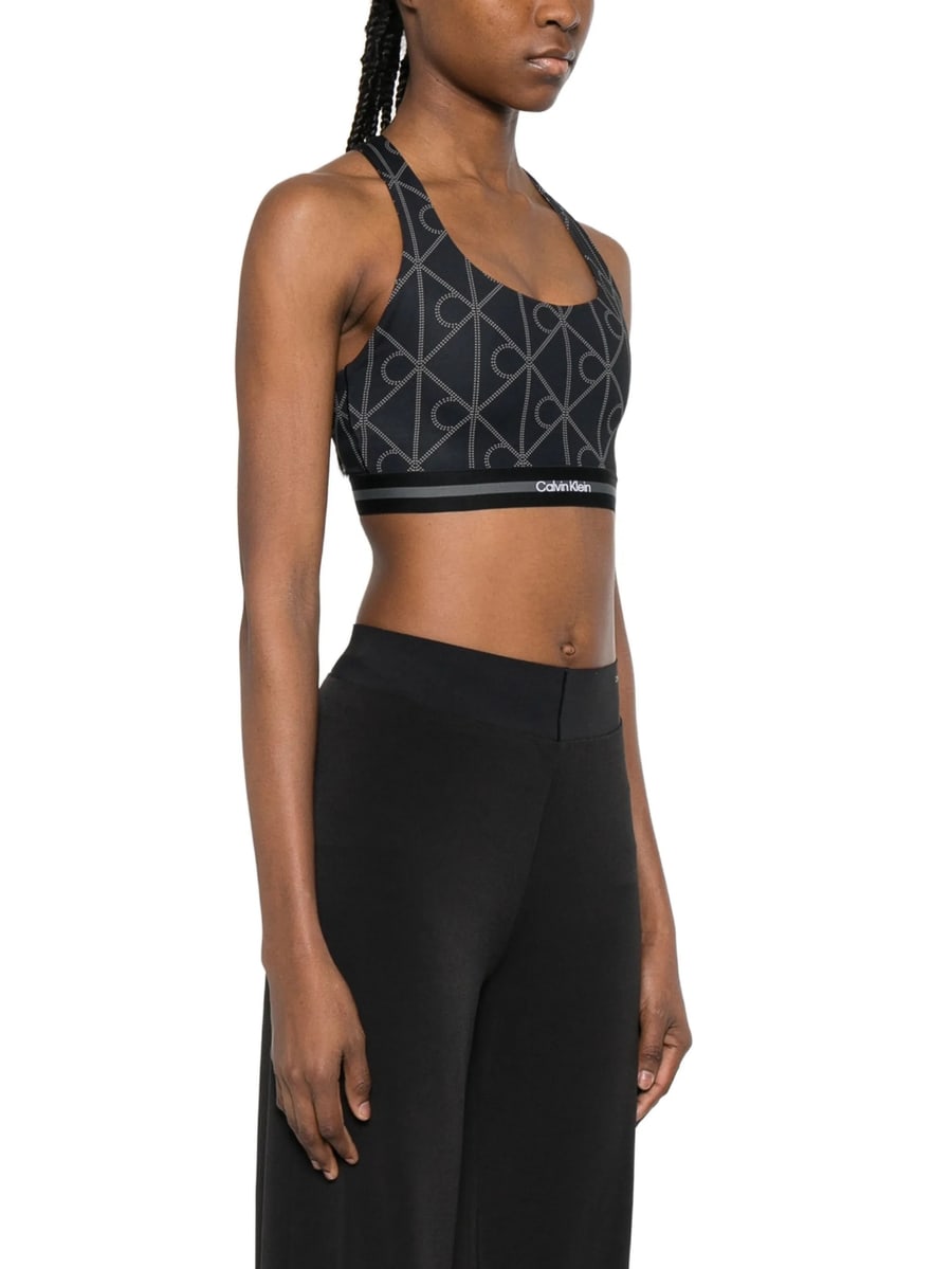 Calvin Klein Sport Calvin Klein Sport Patterned Performance Top, view 5