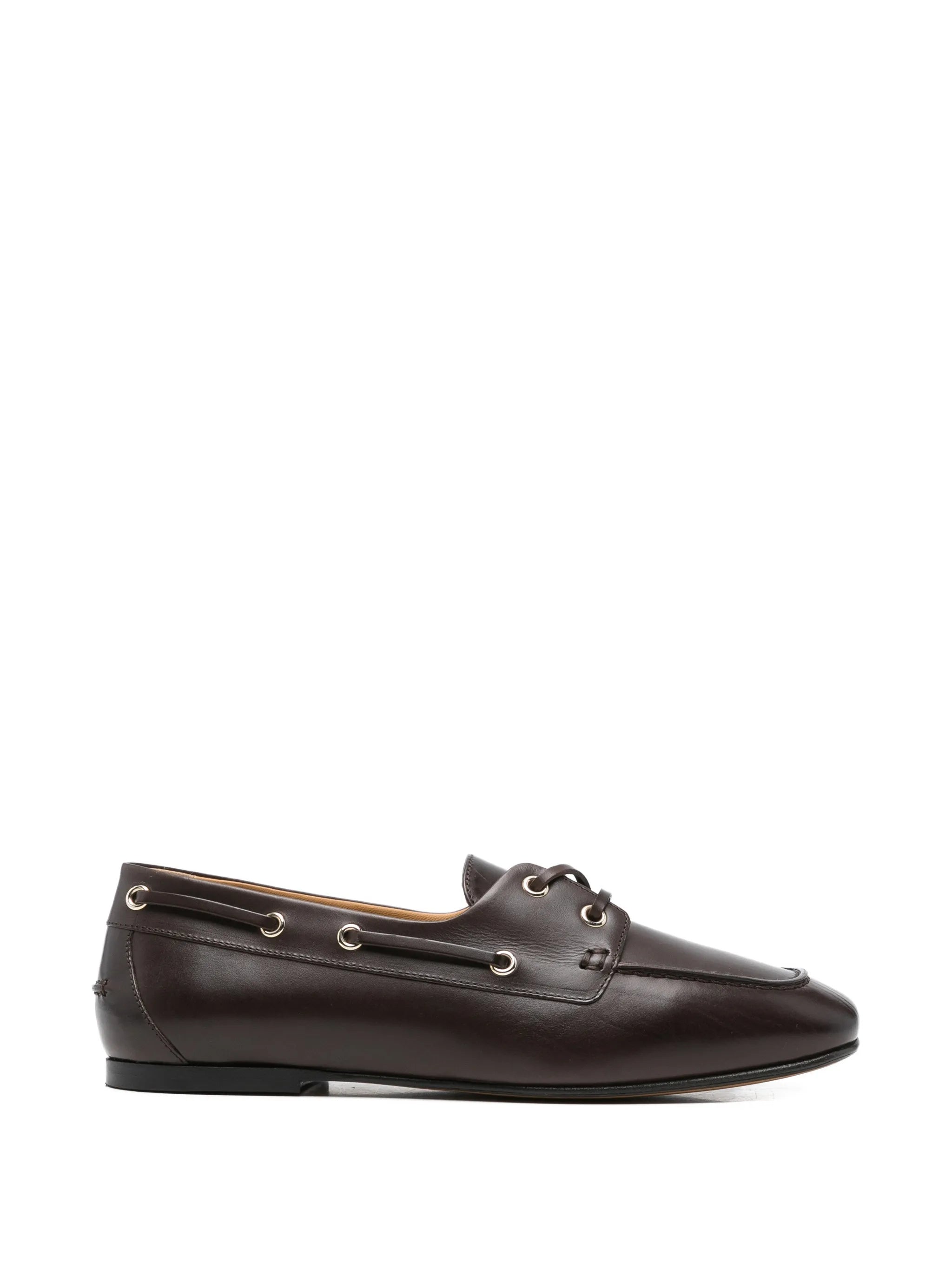 Henderson Baracco Henderson Baracco Paola Eyelet Lace-up Boat Shoes