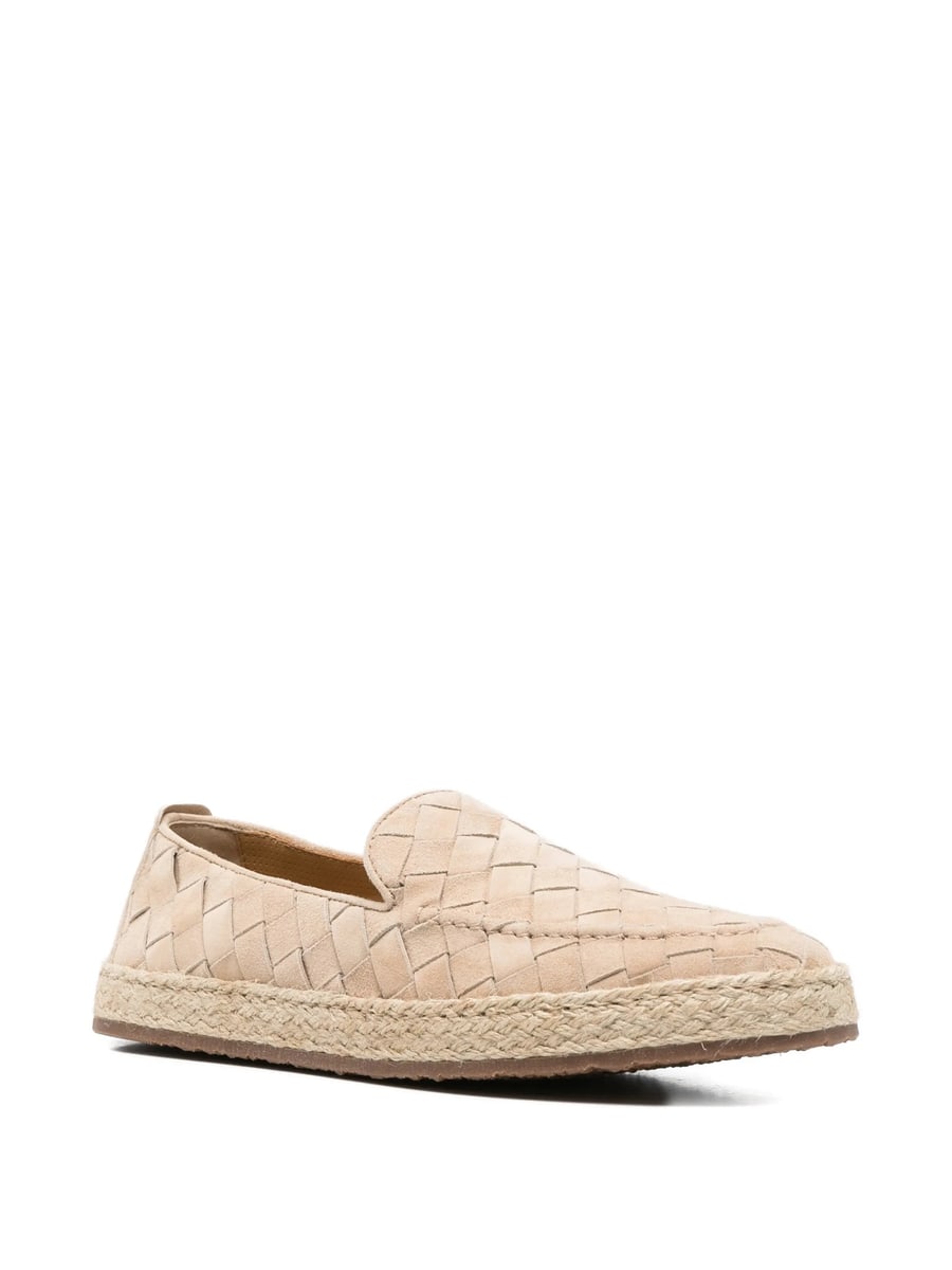 Henderson Baracco Henderson Baracco Tahiti Suede Flat Espadrilles, view 2