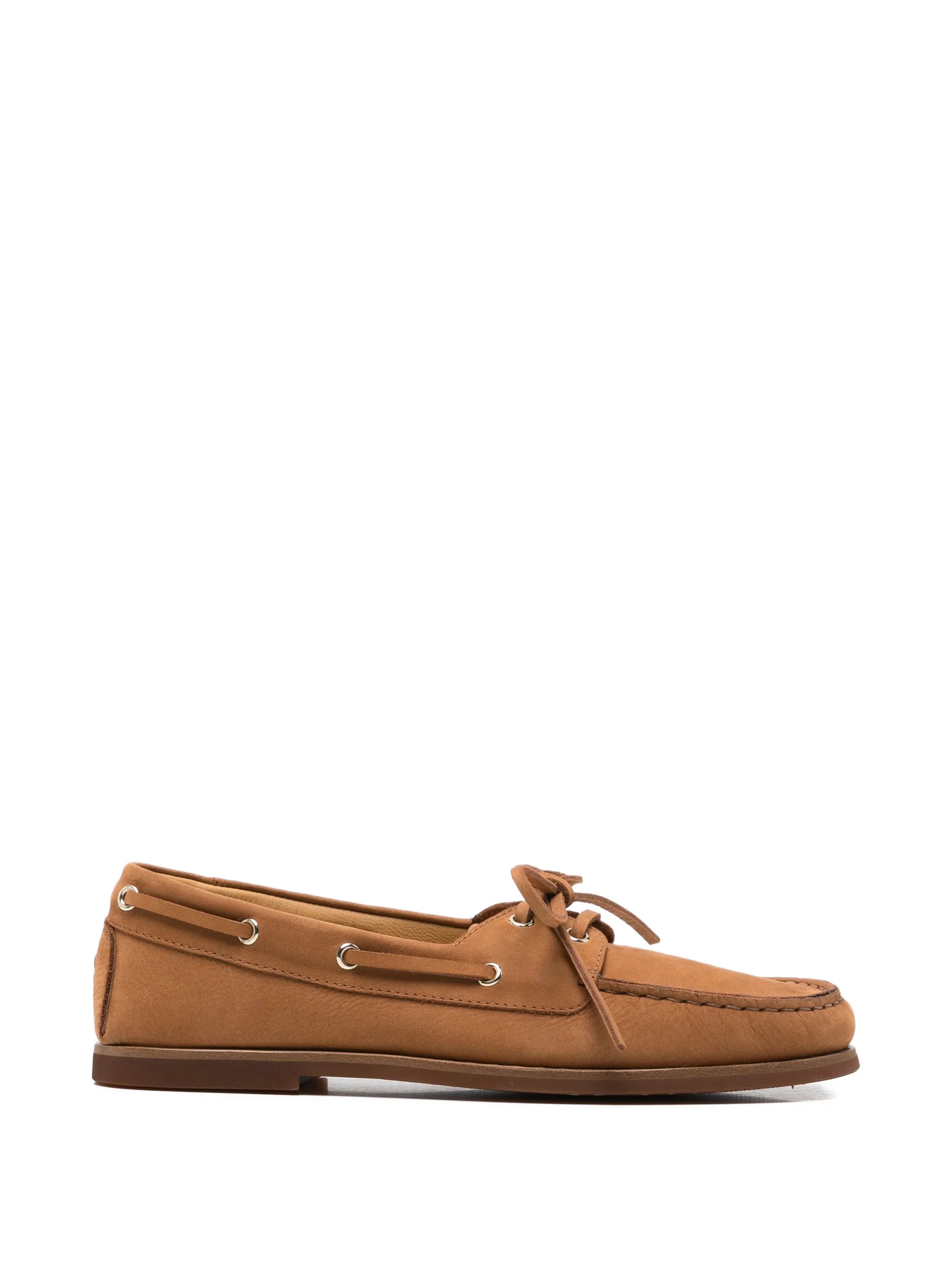 Henderson Baracco Henderson Baracco Zelia Lace-up Detail Boat Shoes