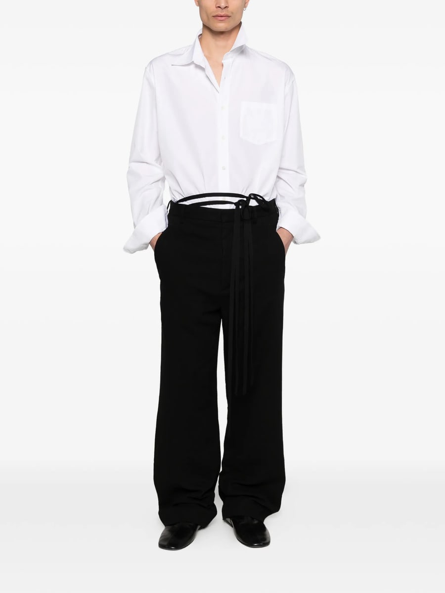 Ann Demeulemeester Ann Demeulemeester Double Gauze Trousers, view 2