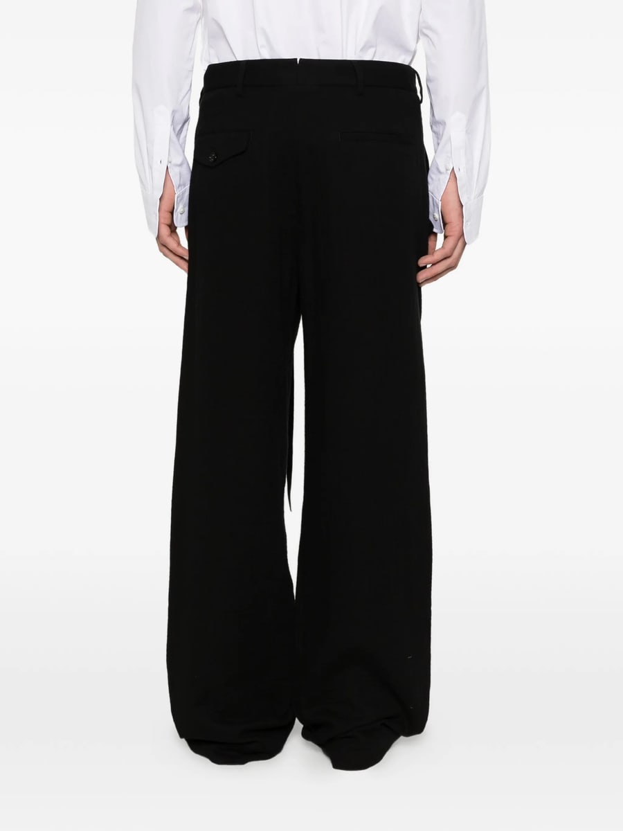 Ann Demeulemeester Ann Demeulemeester Double Gauze Trousers, view 5