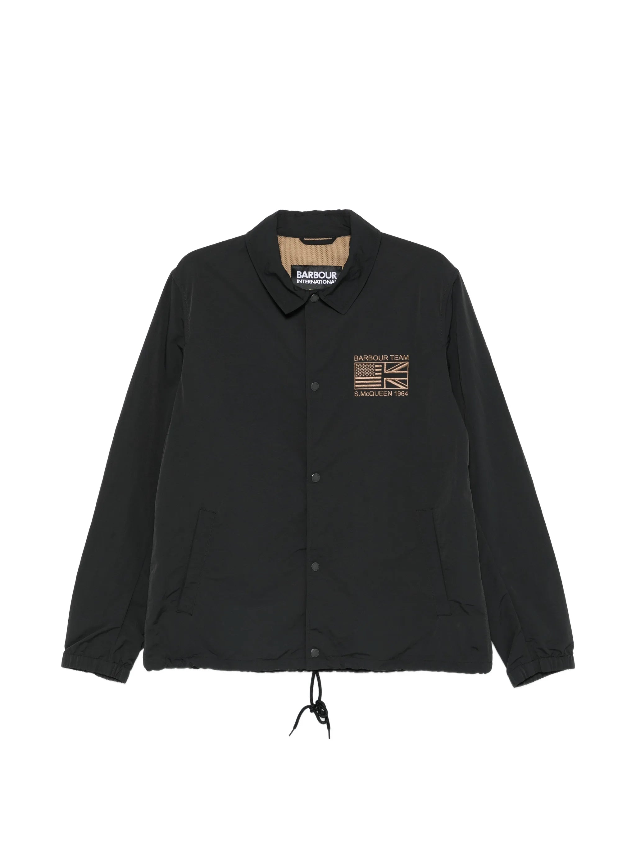 Barbour Barbour B.Intl Coach Logo-embroidered Shirt Jacket