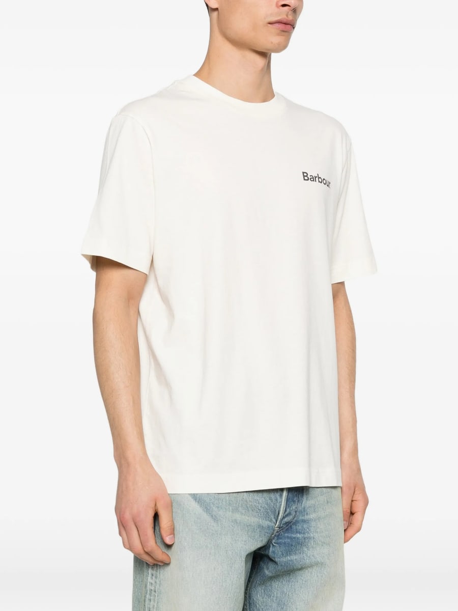Barbour Barbour Logo-print T-shirt, view 4