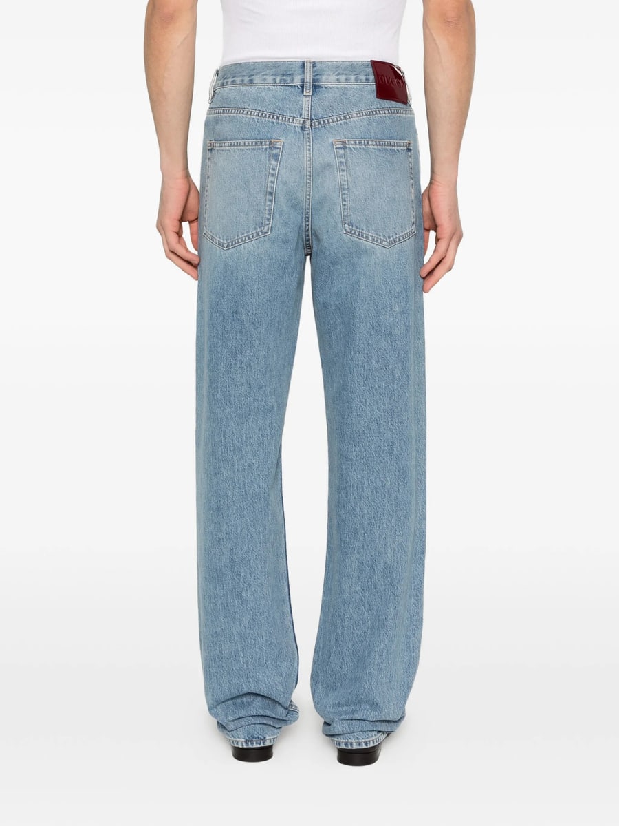 Gucci Gucci Cotton Jeans, view 4
