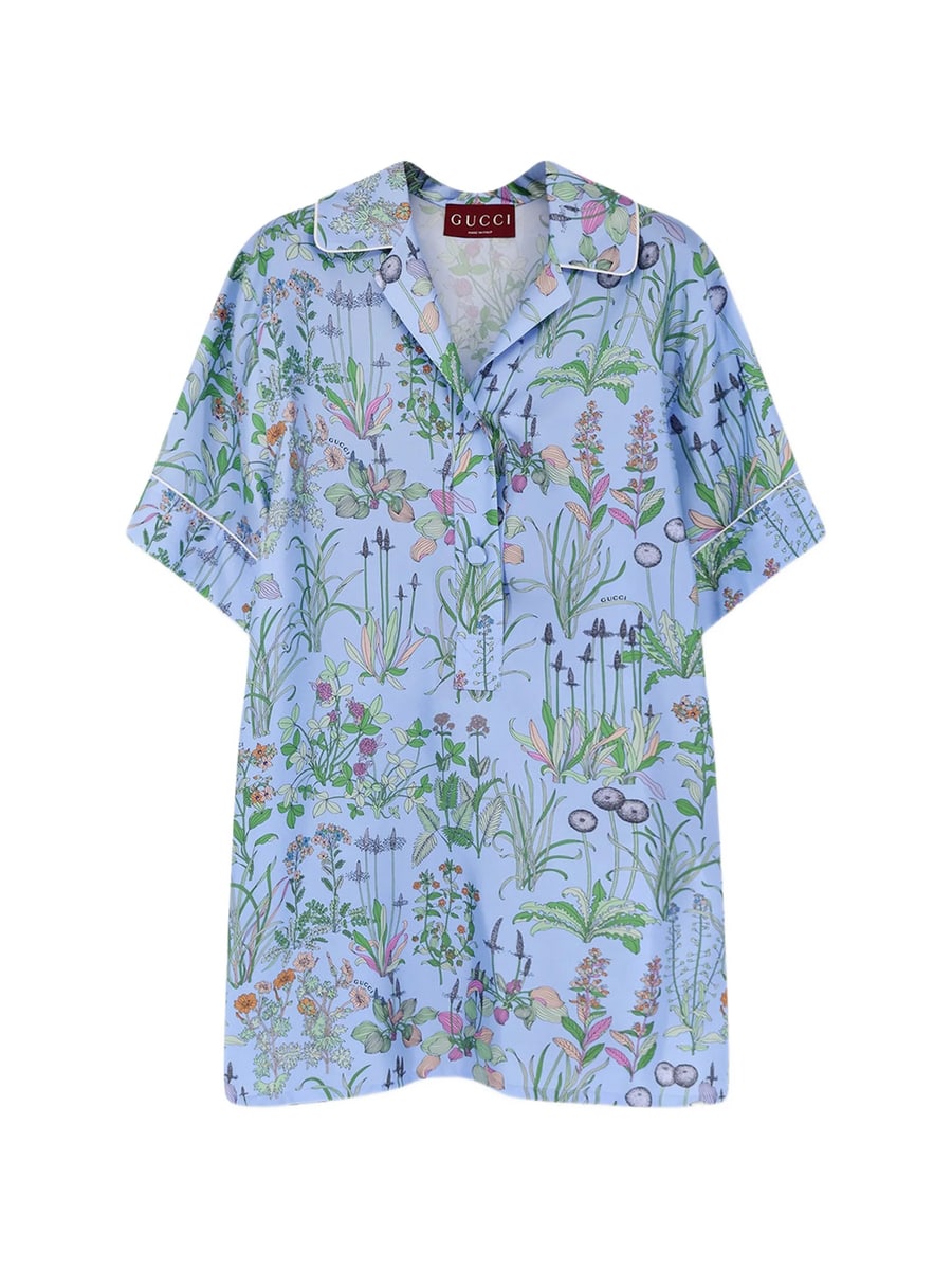 Gucci Gucci Floral Print Blouse