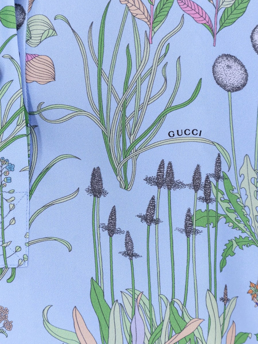 Gucci Gucci Floral Print Blouse, view 2