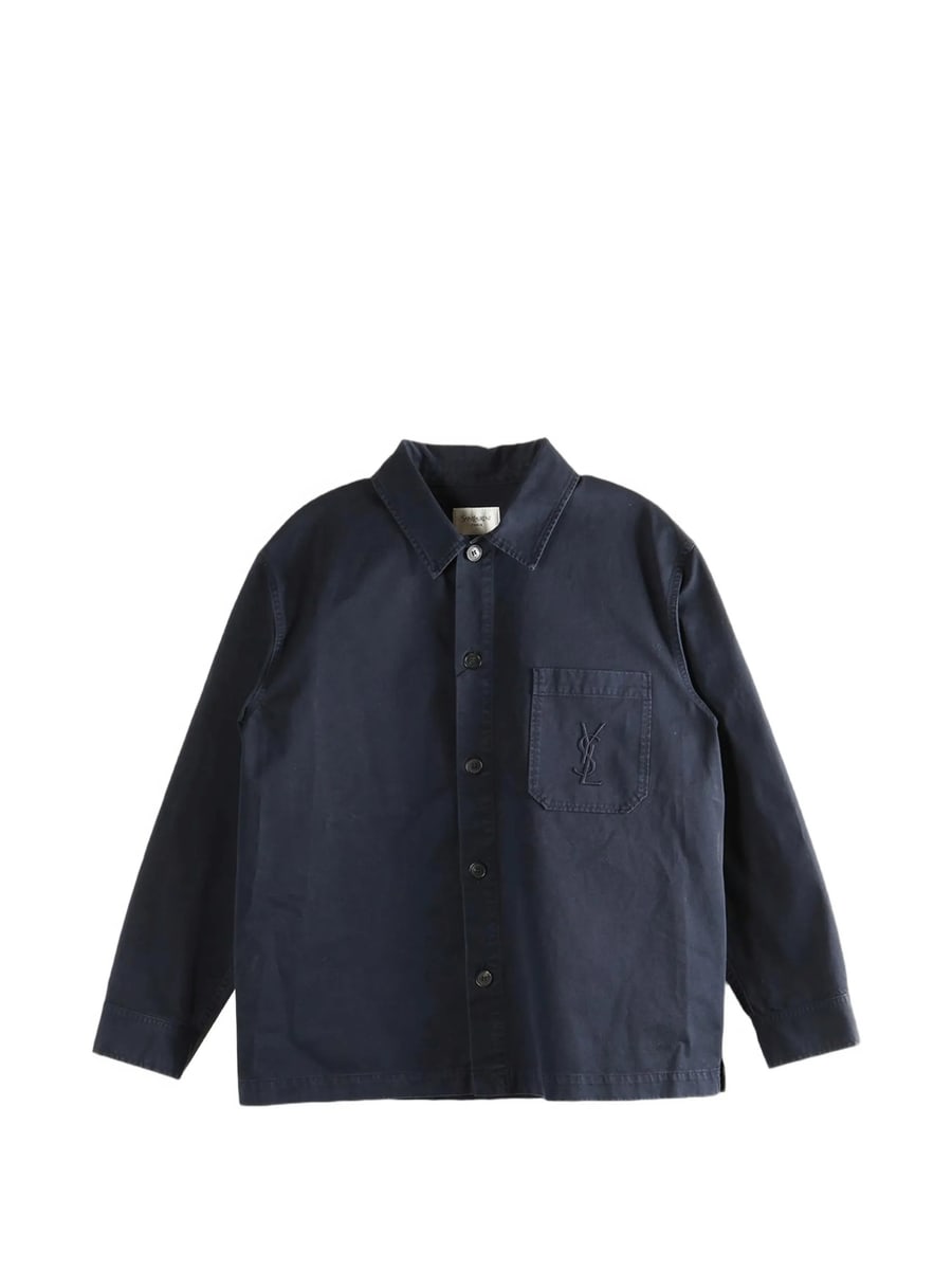 Saint Laurent Saint Laurent Logo-embroidered Jacket