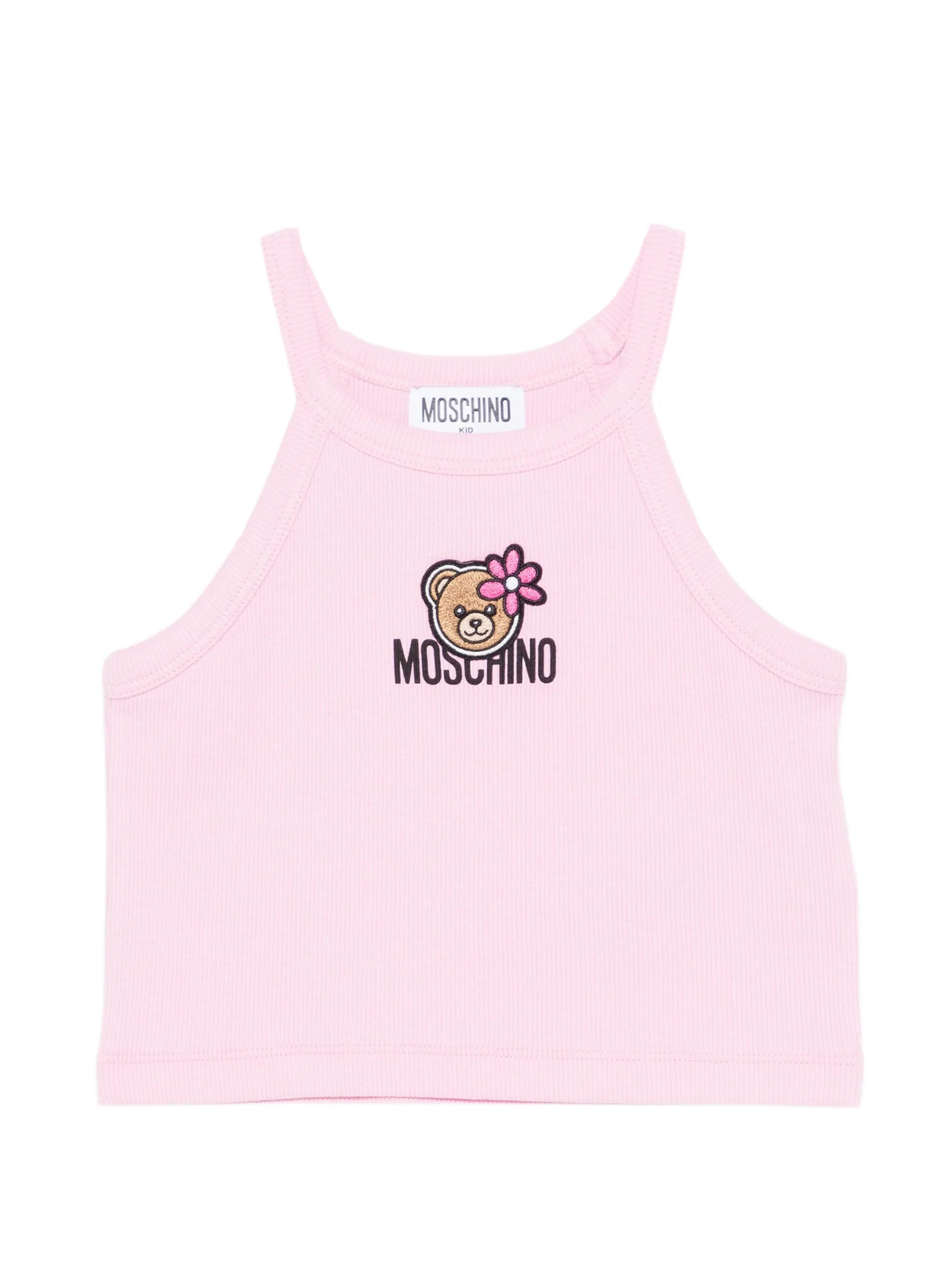 Moschino Moschino Logo-embroidered Tank Top