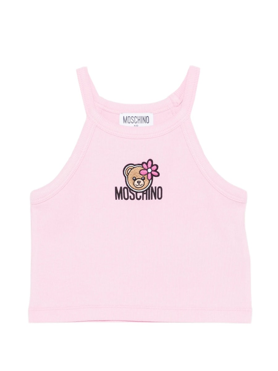 Moschino Moschino Logo-embroidered Tank Top