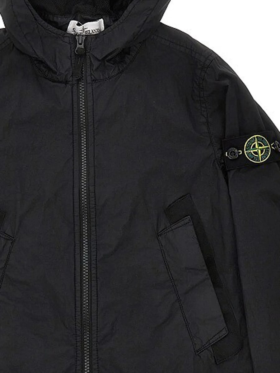Stone Island Stone Island Hooded Zip Jacket, view 2