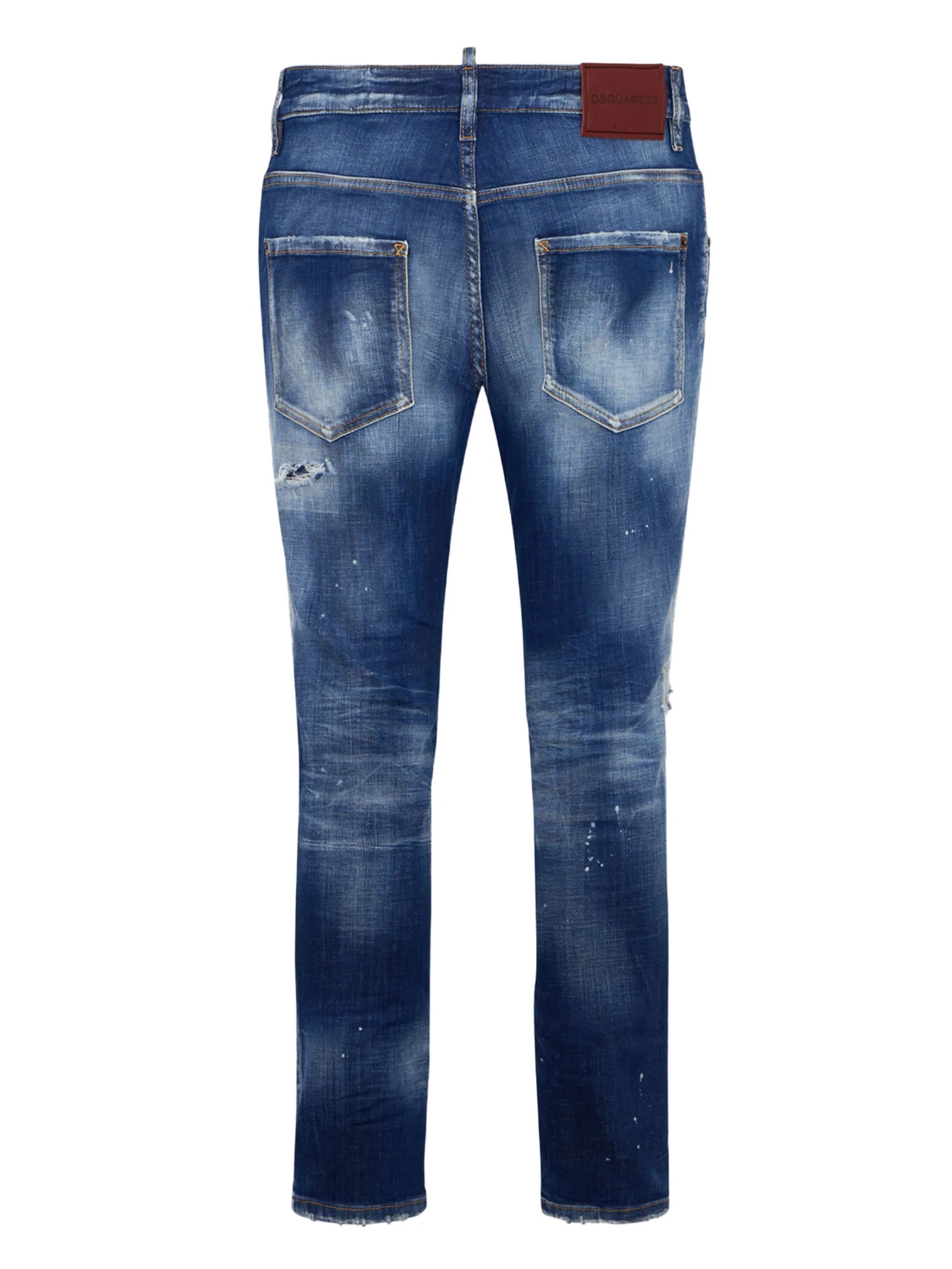 Dsquared2 Dsquared2 Medium Wash Skater Jeans, view 2