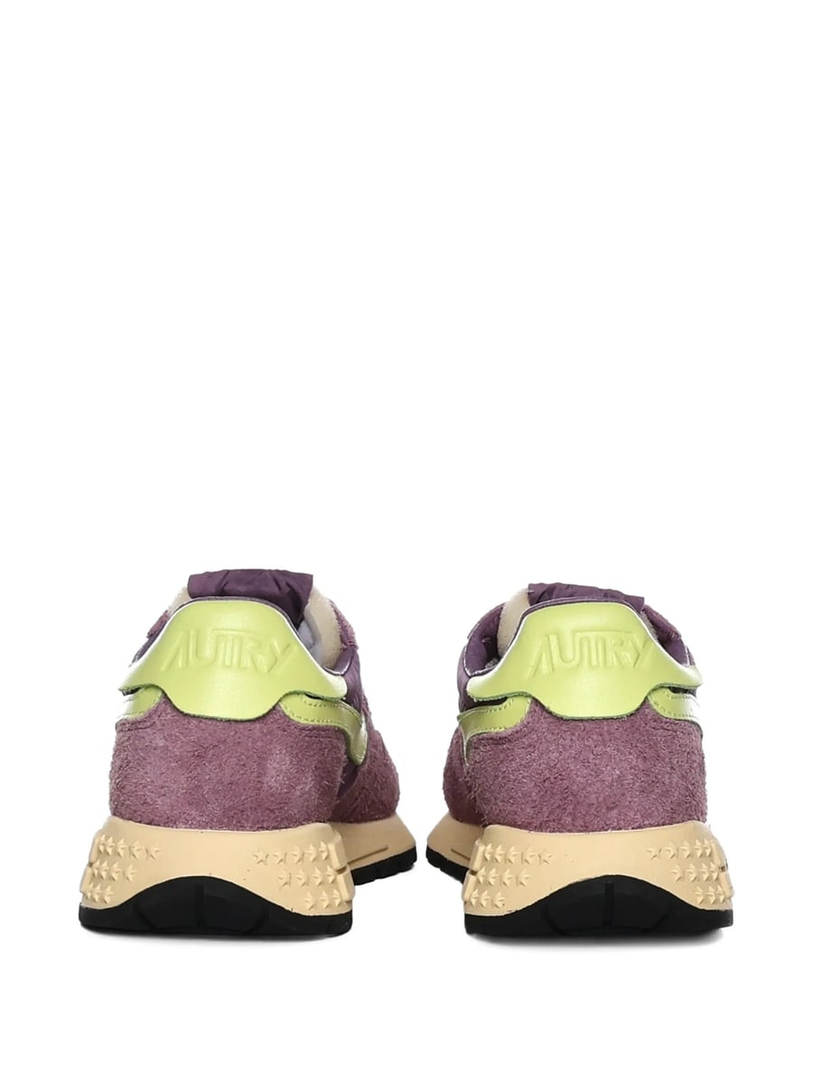 Autry Autry Mesh Leather Trainers, view 2
